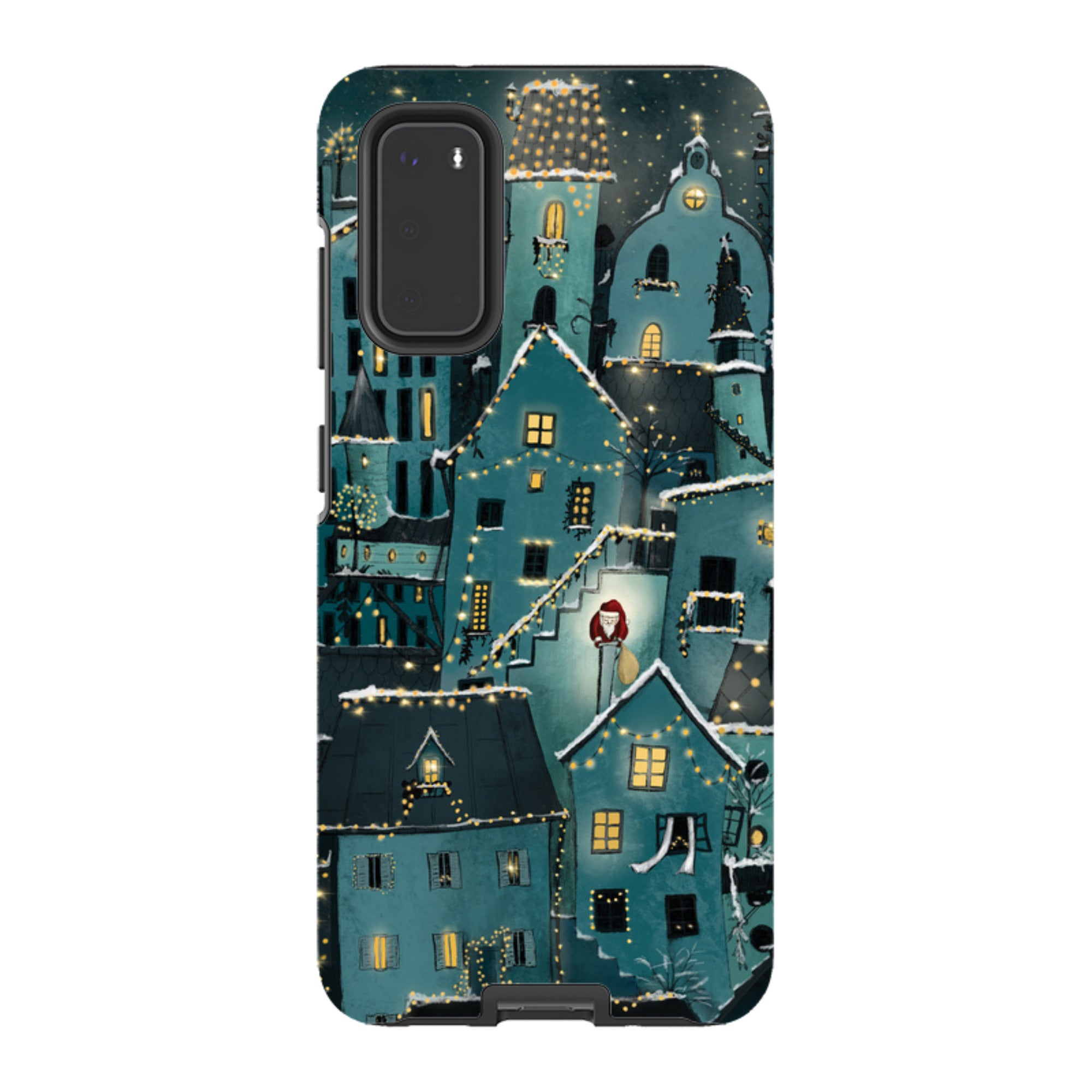 Samsung Tough Case - Citywinkles Blue By Maja Lindberg