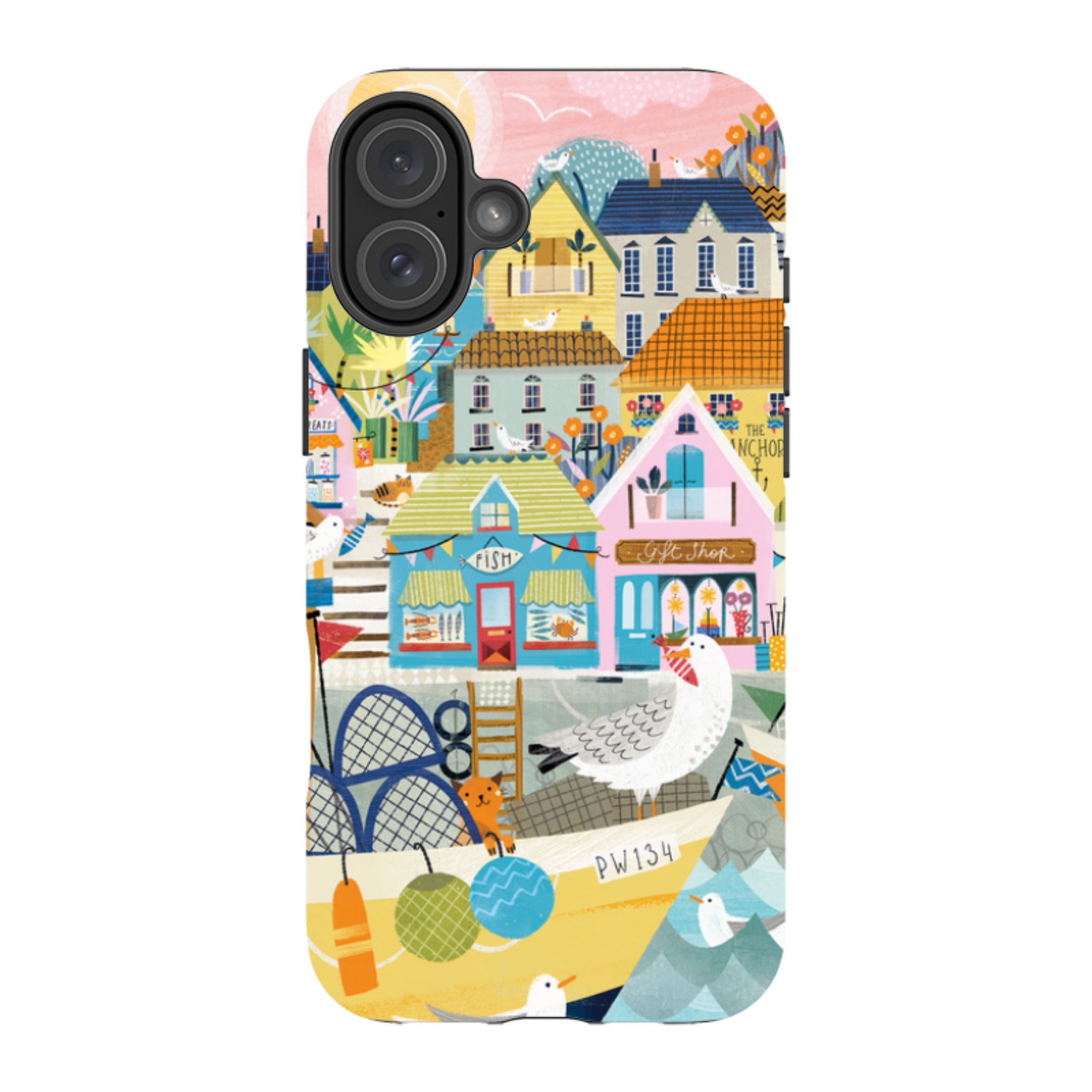 iPhone MagSafe Tough Case - Harbour 2 By Ali Brookes