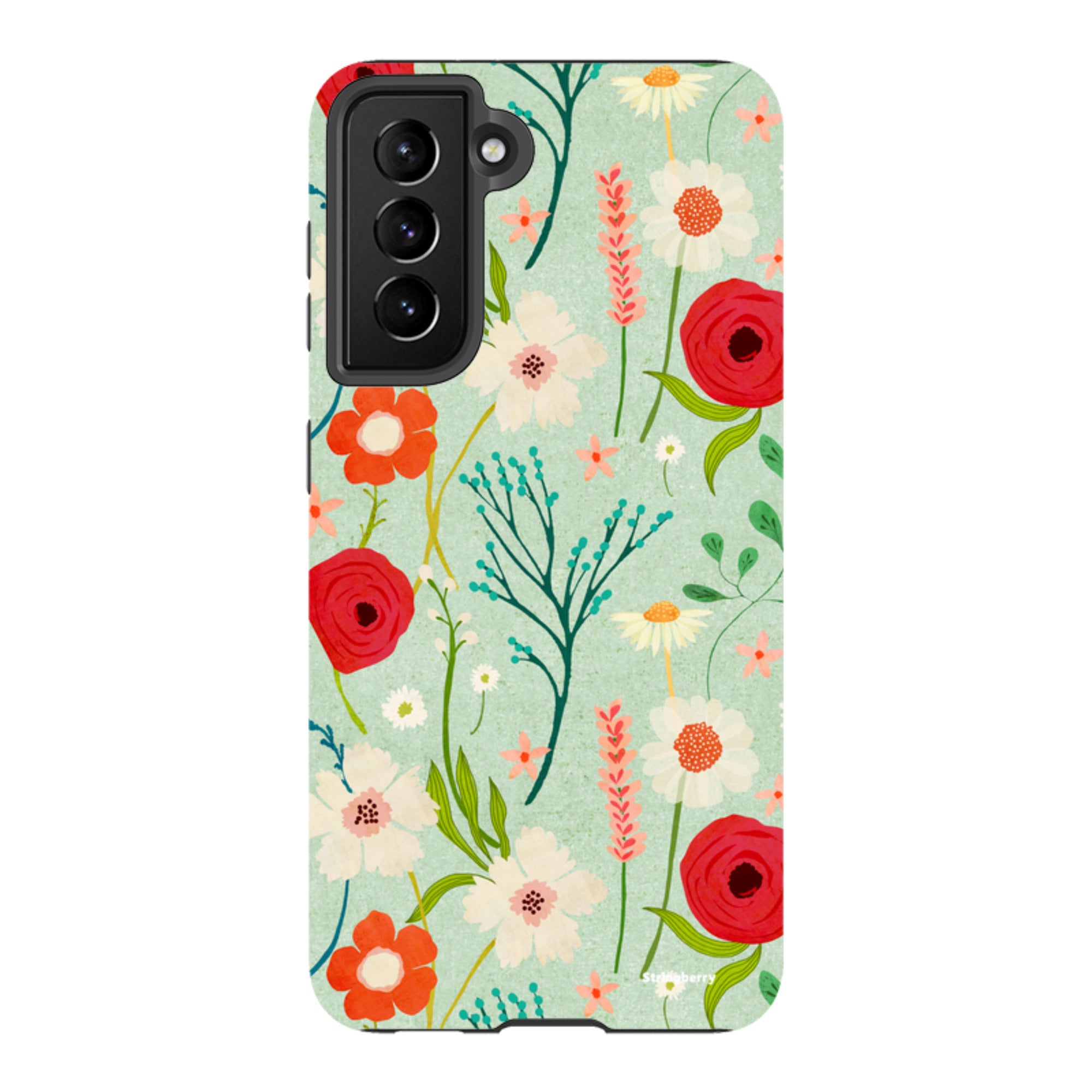Samsung Tough Case - Floral By Katherine Quinn