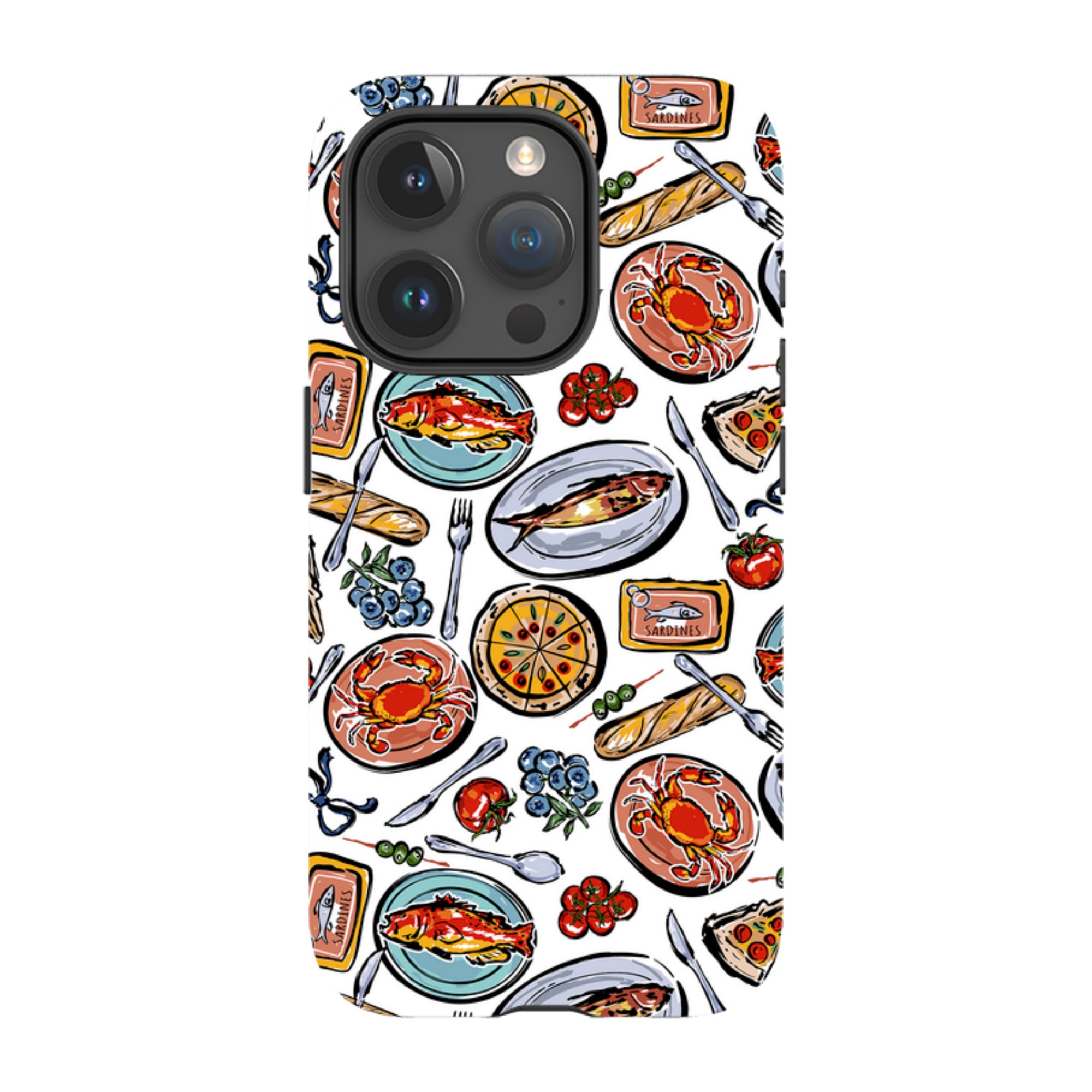 iPhone MagSafe Tough Case - Sunshine and Sardines