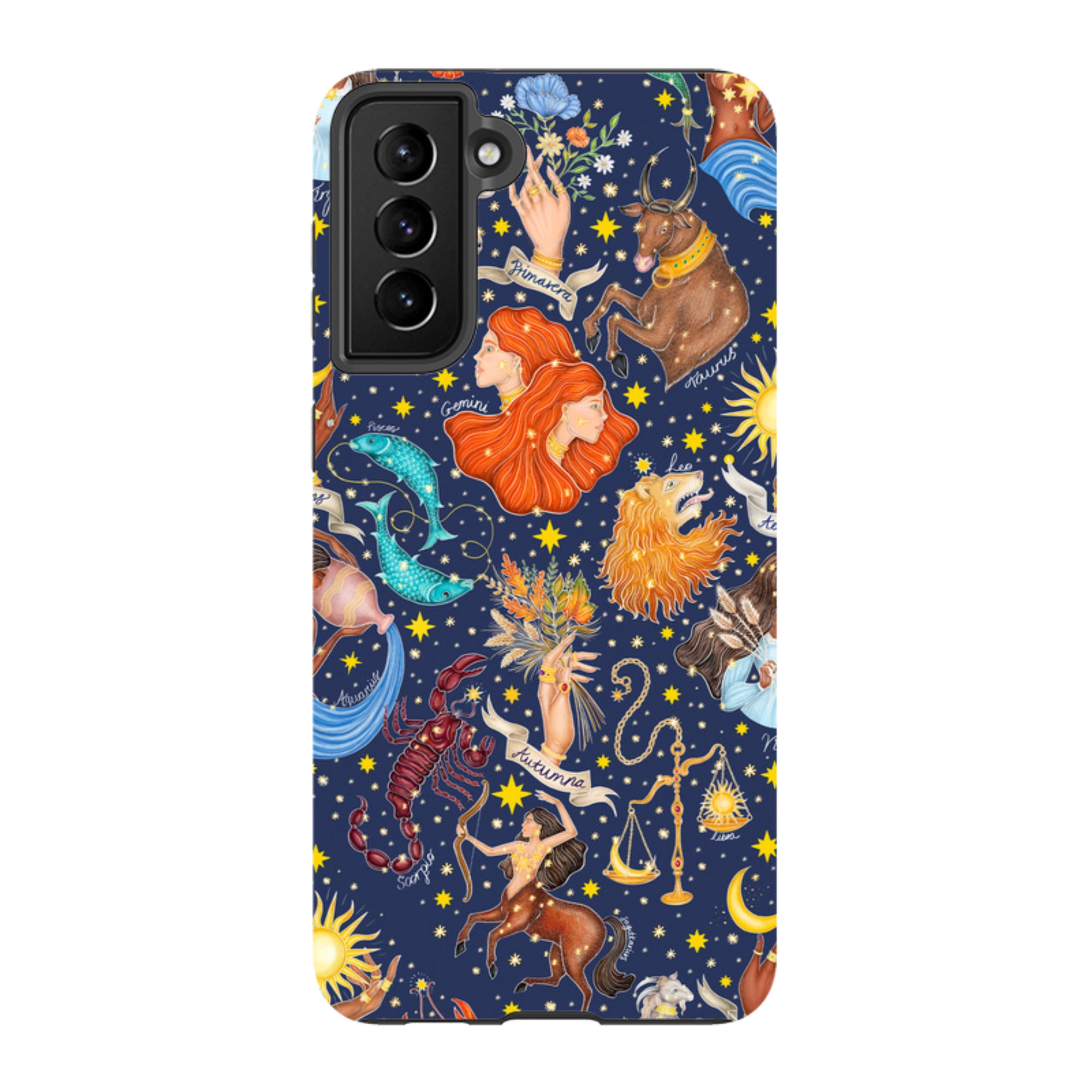 Samsung Tough Case - Zodiac Composite By Catherine Rowe