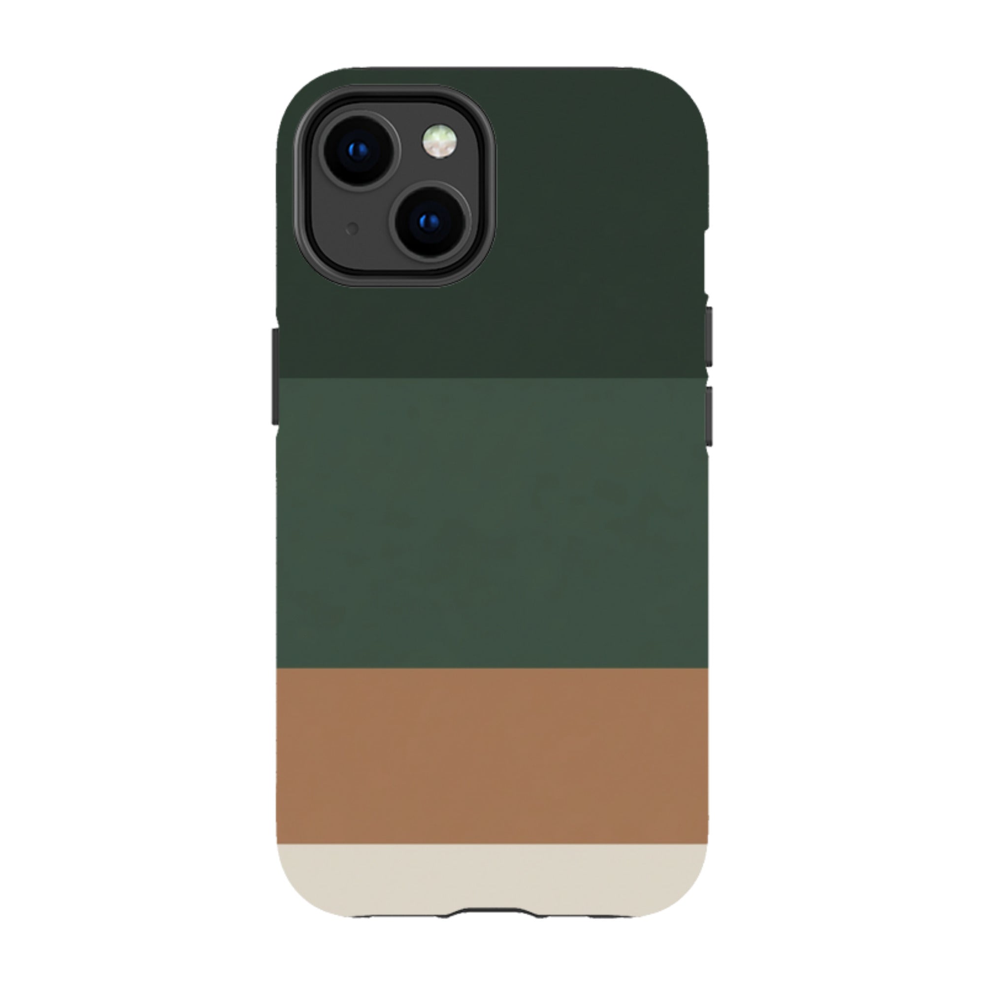 iPhone Tough Case - Terracotta and Green Gradient