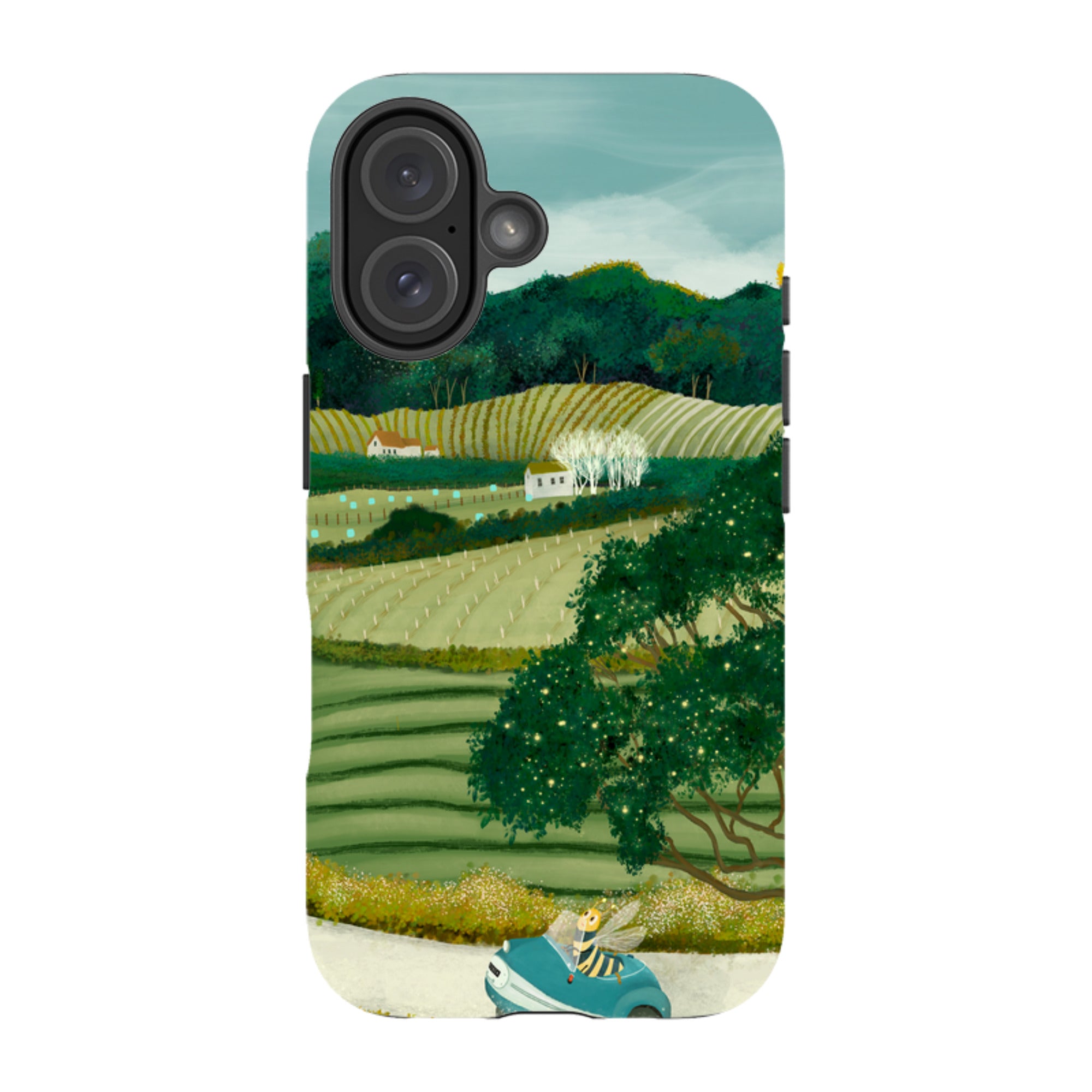 iPhone Tough Case - Bee Hives By Katherine Quinn