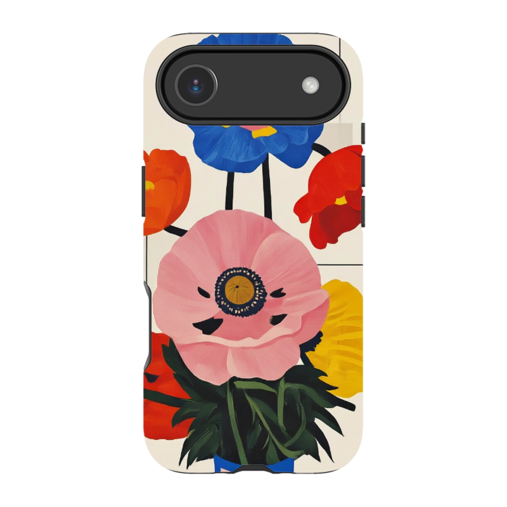 iPhone MagSafe Tough Case - Kisling Poppy Peach