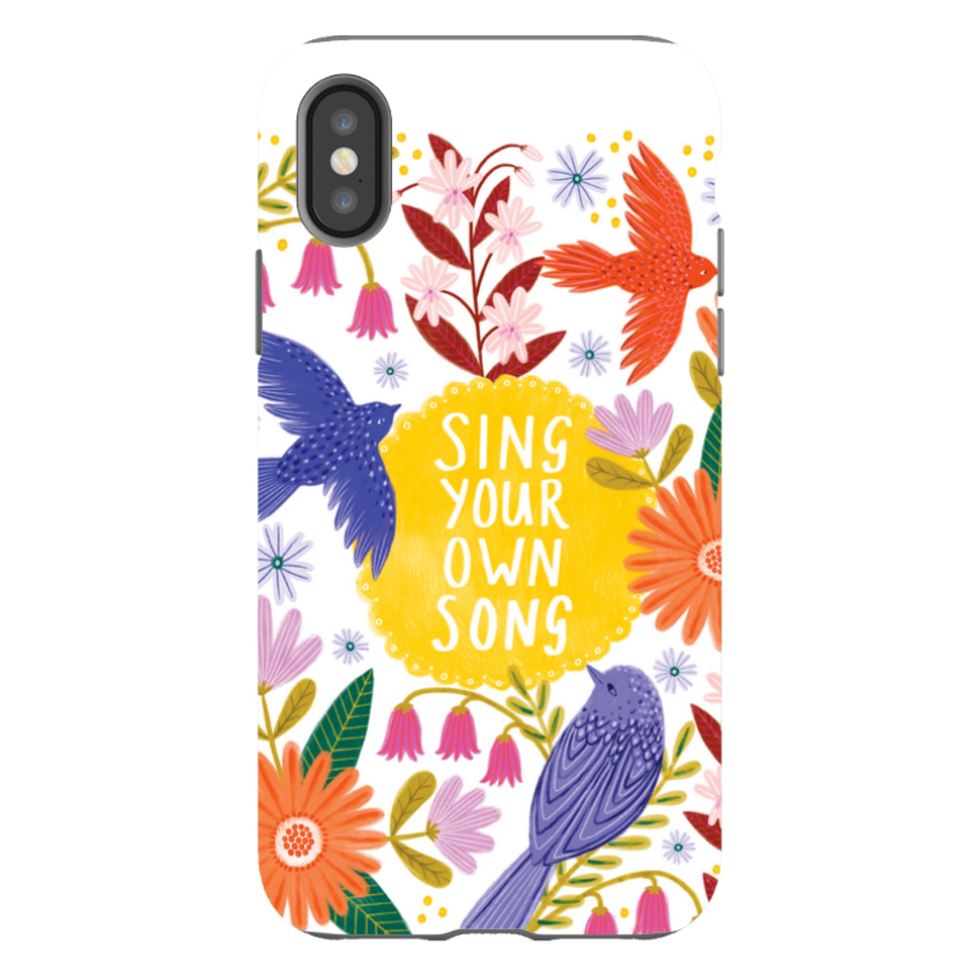 iPhone Tough Case - Sing Your Own Song By Lee Foster Wilson