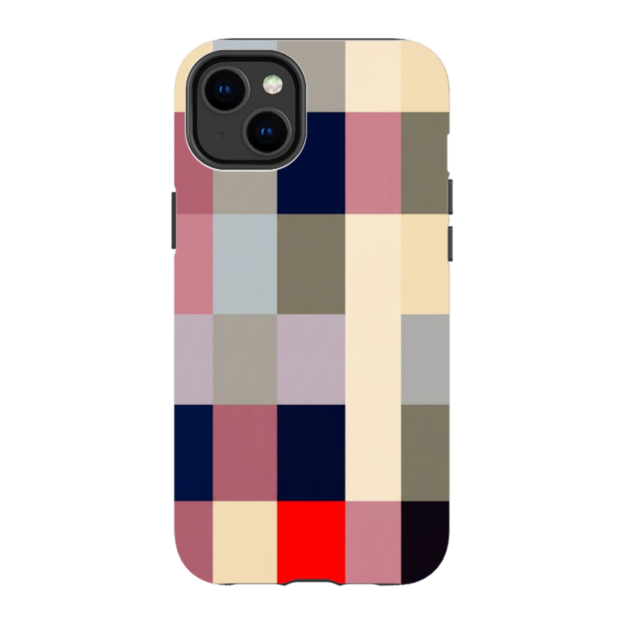 iPhone Tough Case - Retro Plaid
