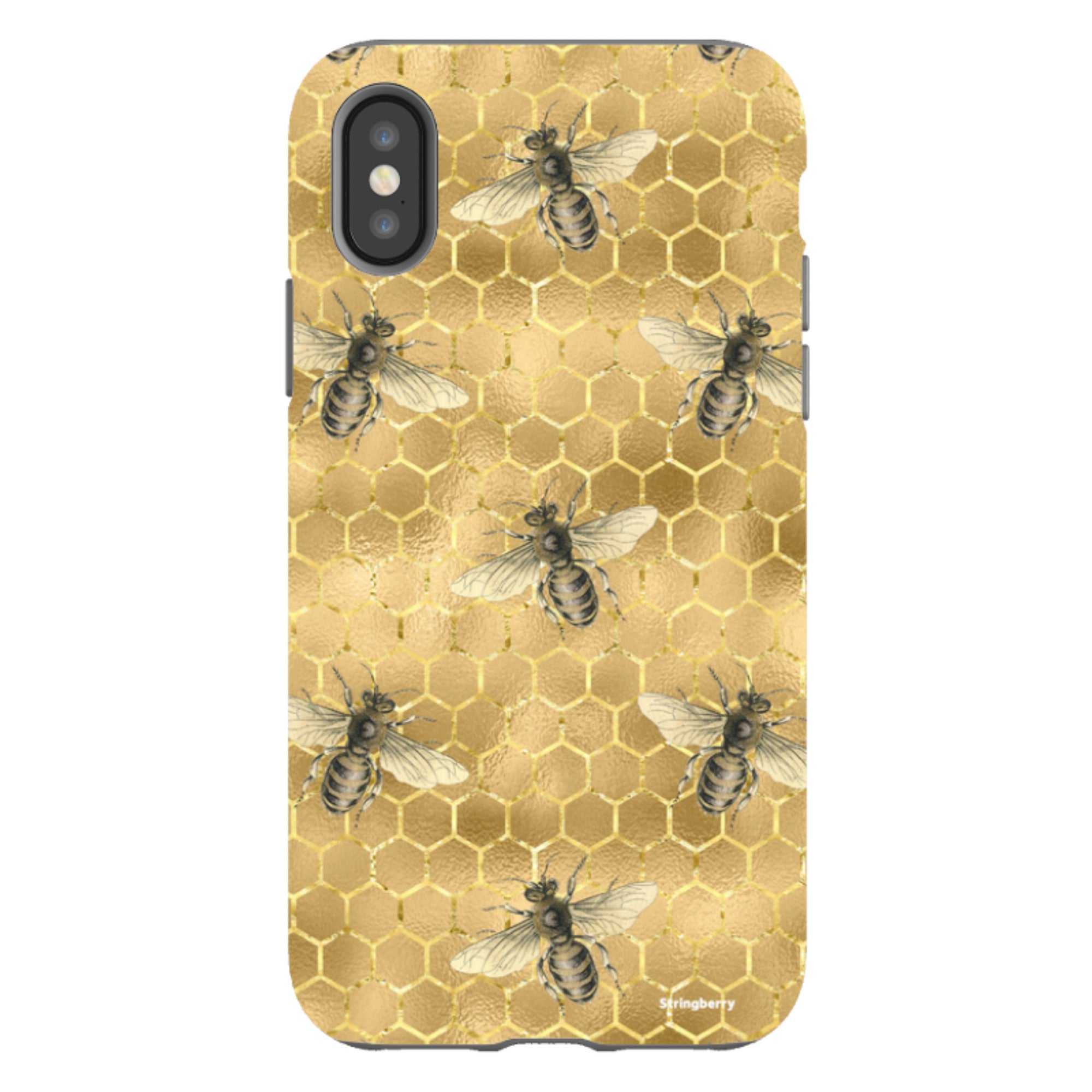 iPhone Tough Case - Golden Bees