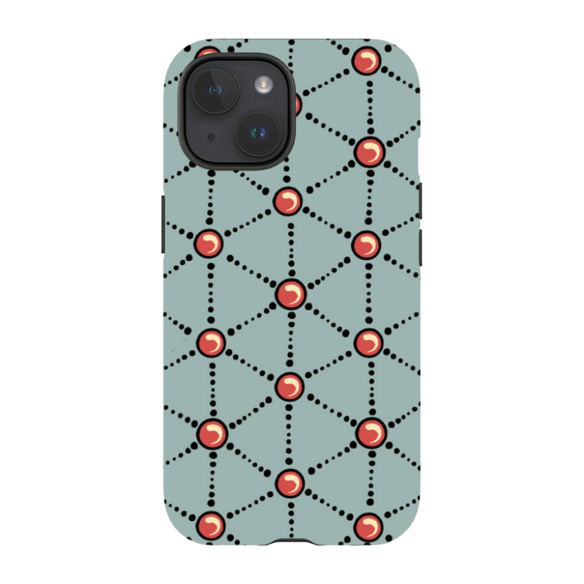 iPhone MagSafe Tough Case - Atomic By Cressida Bell