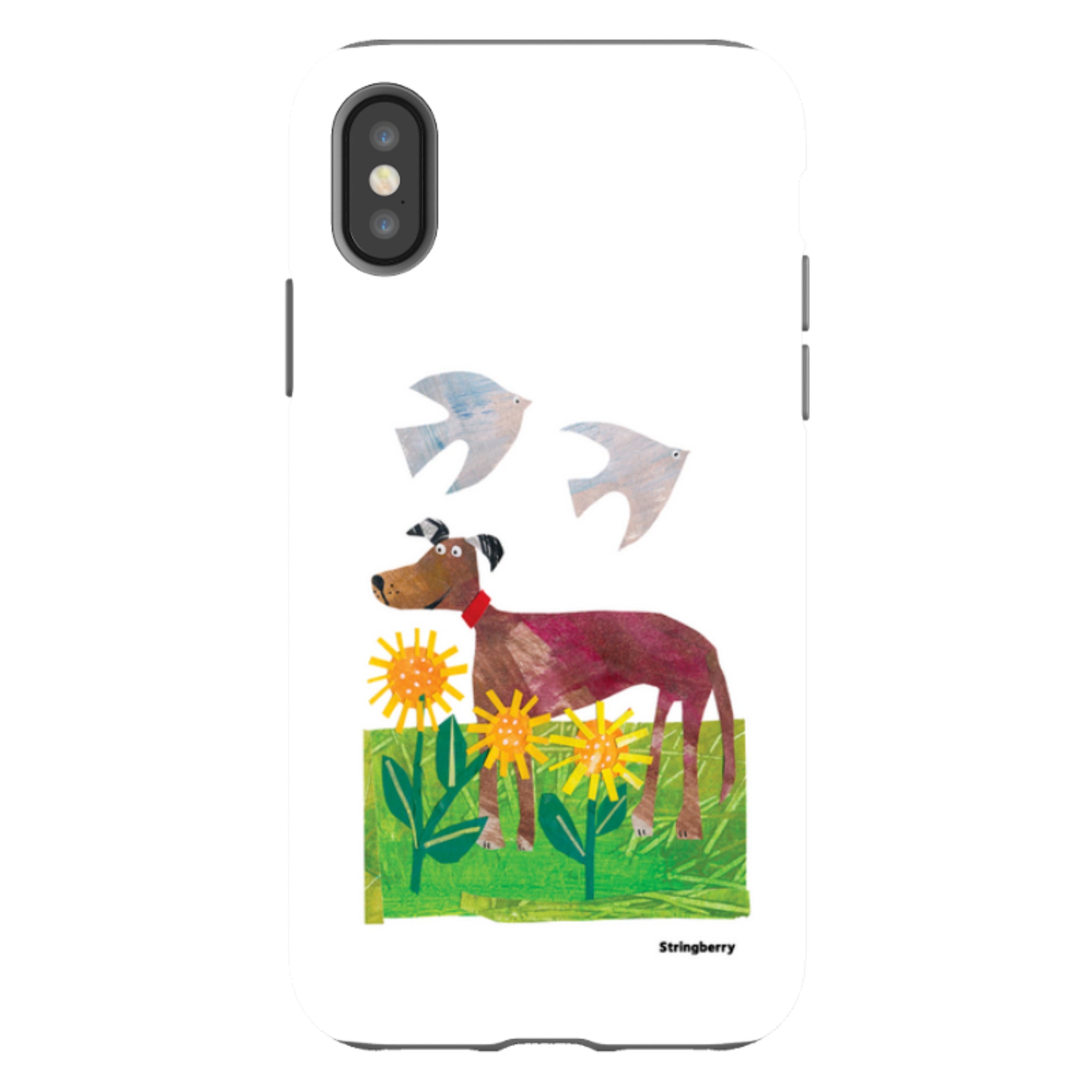 iPhone Tough Case - Days Of Dogs I By Tracey English