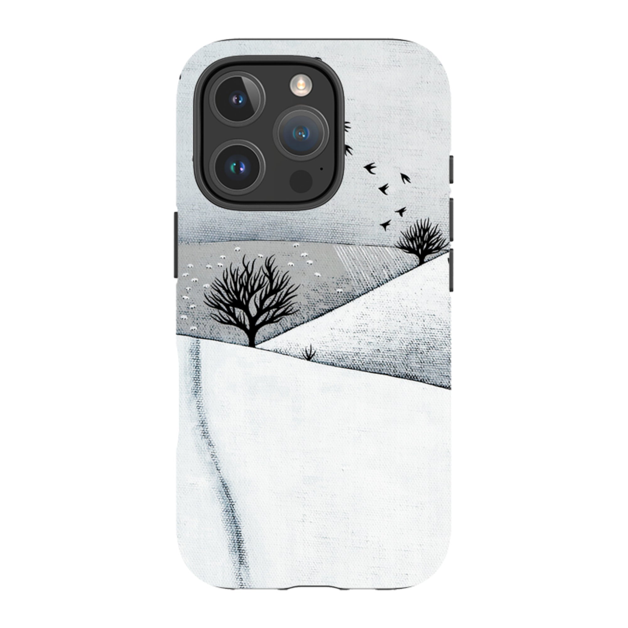 iPhone MagSafe Tough Case -  Snowy Landscape By Natasha Newton