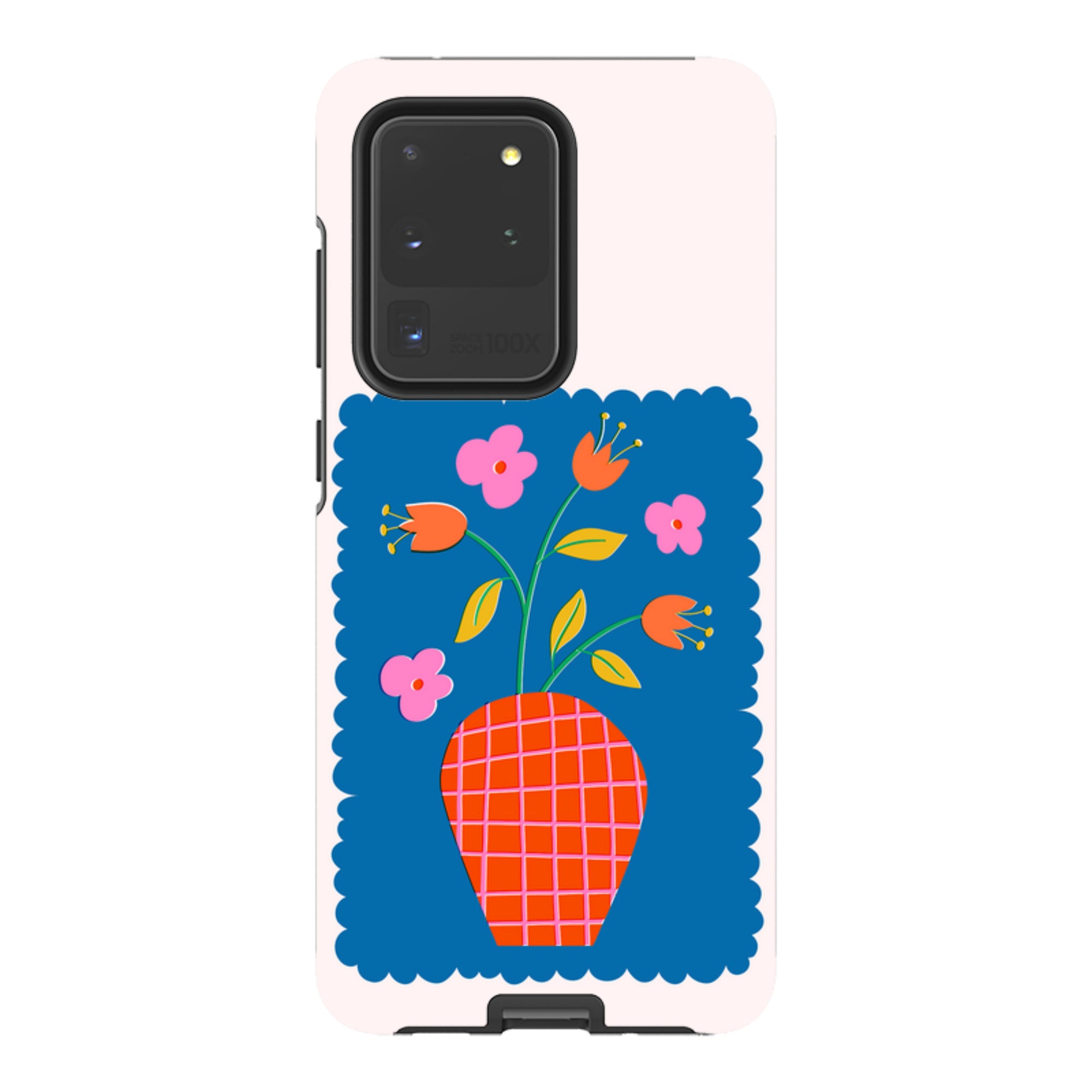 Samsung Tough Case - Floral Stamp
