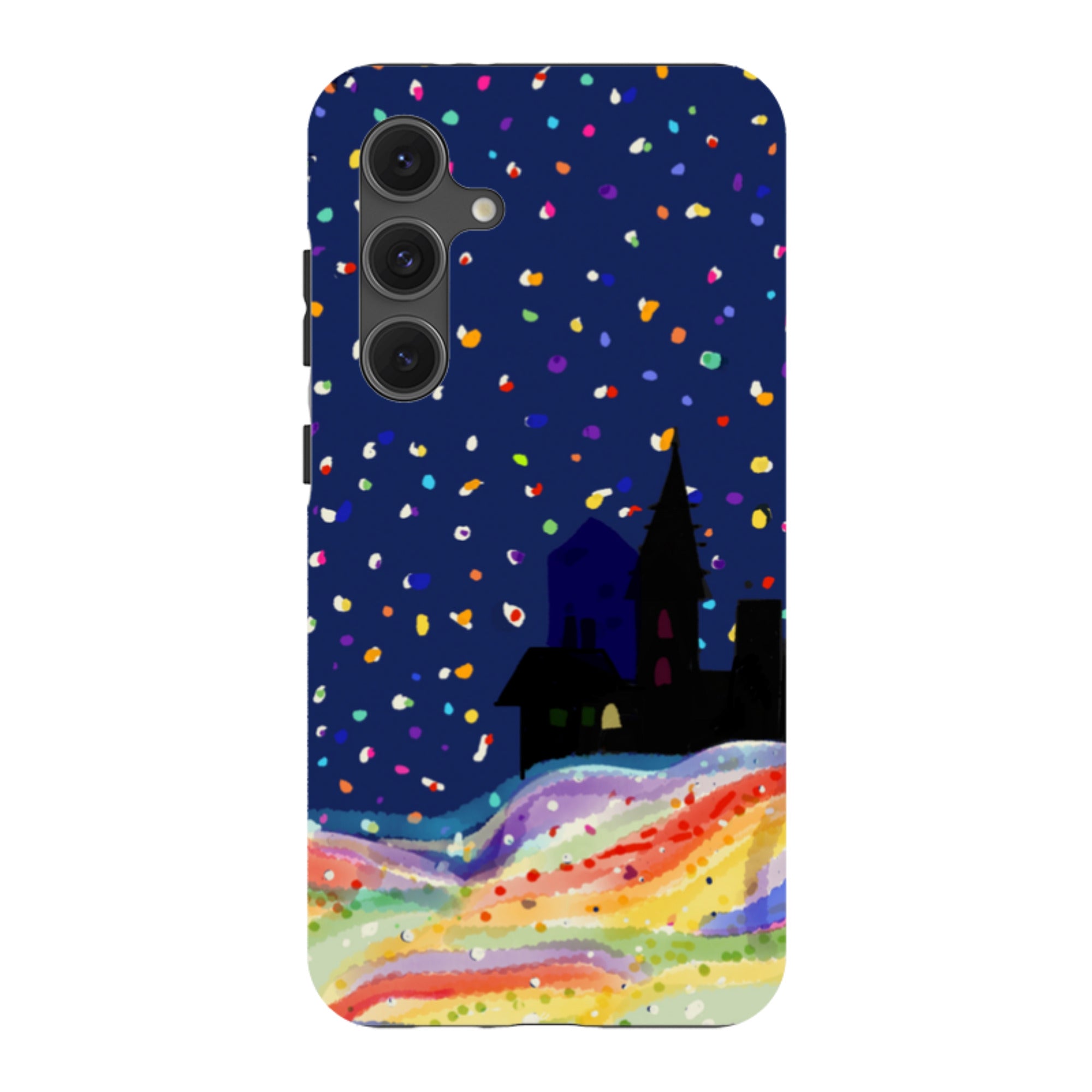 Samsung Tough Case - Rainbow Snow By Sarah Campbell