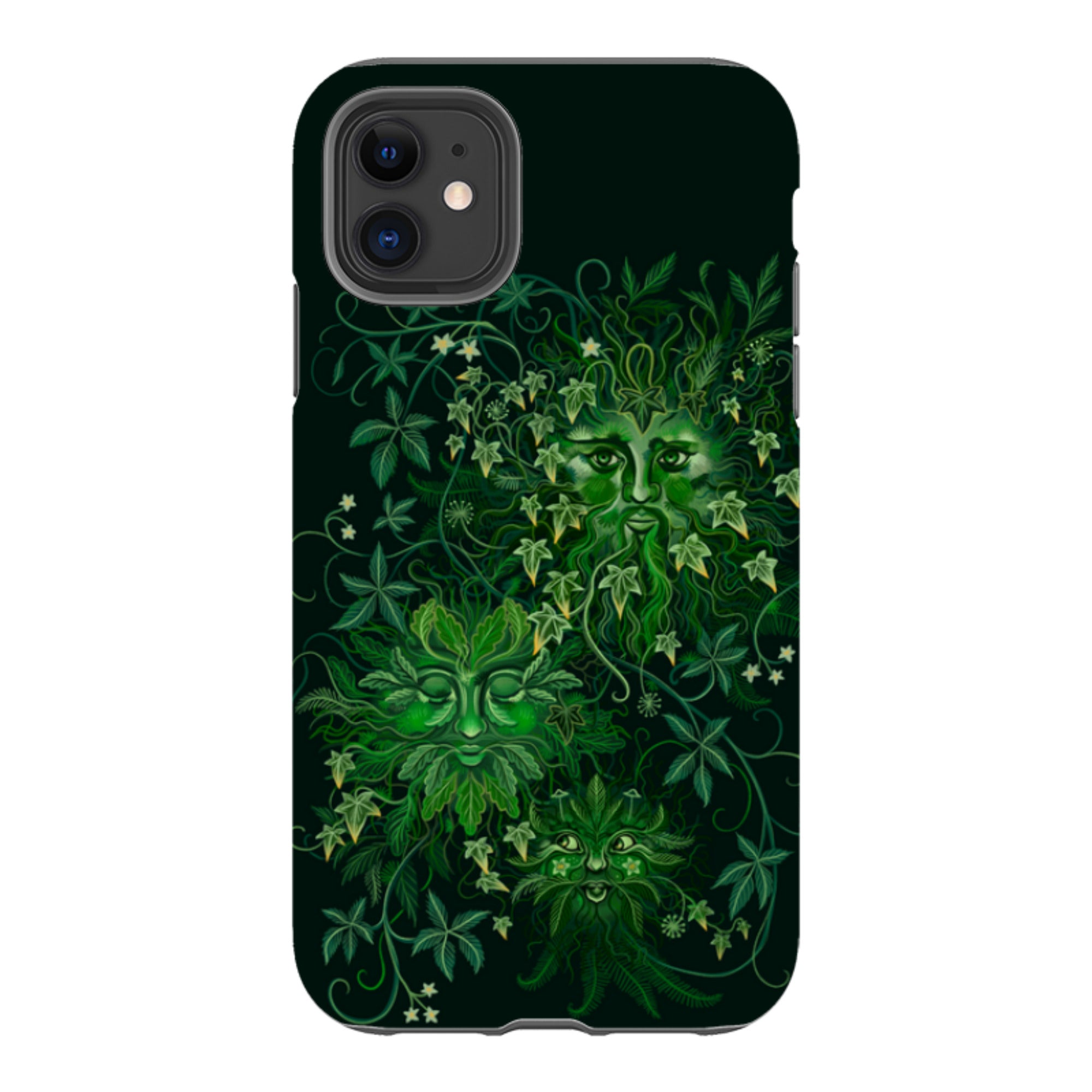 iPhone Tough Case - Green Man By Anna Stead