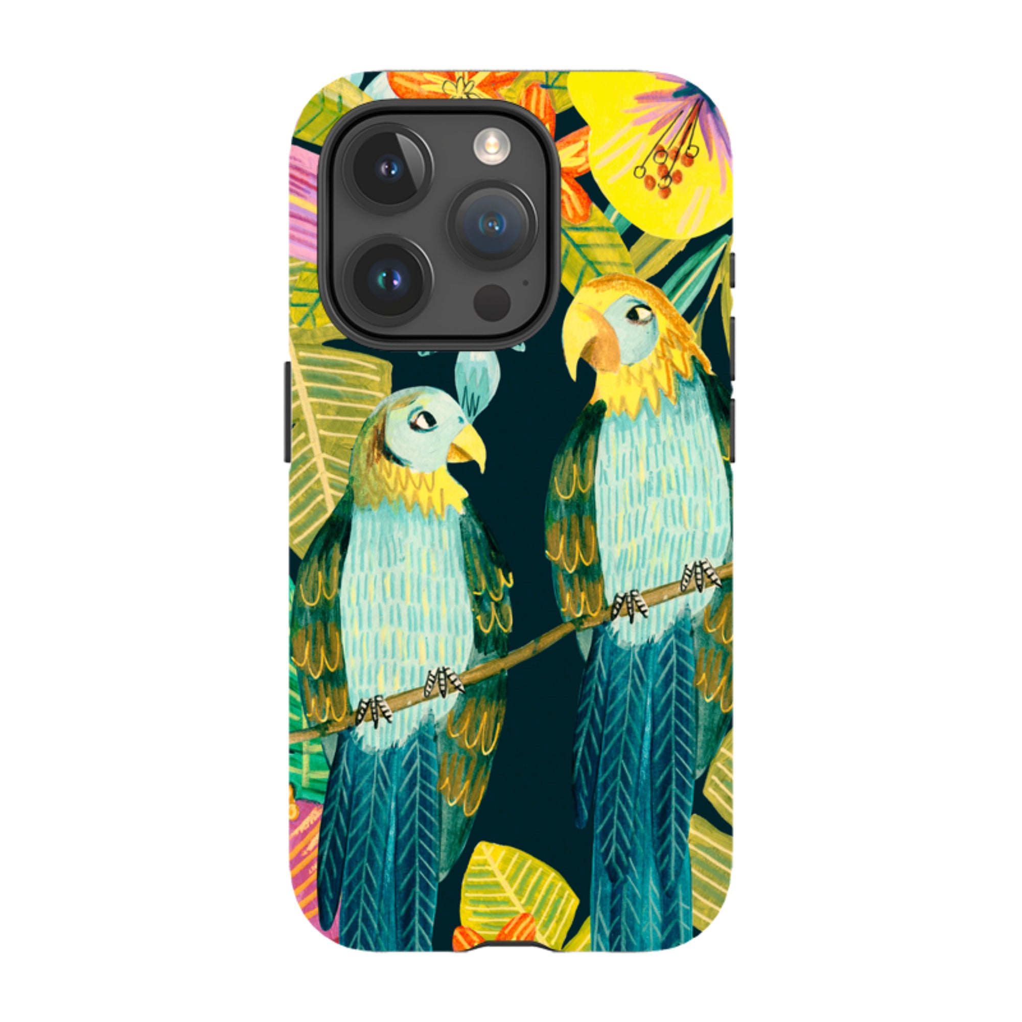 iPhone MagSafe Tough Case -  Papegaai By Caroline Bonne Muller