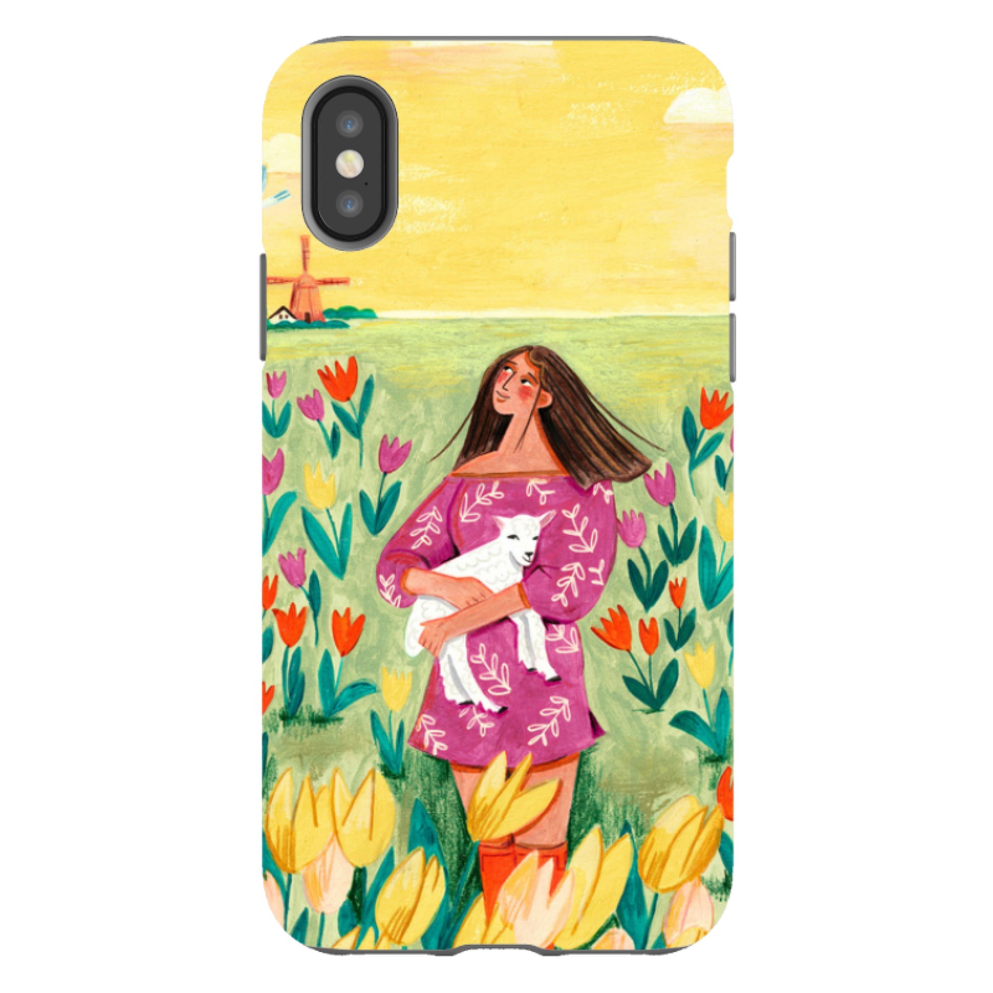 iPhone Tough Case - Coming Home By Caroline Bonne Muller