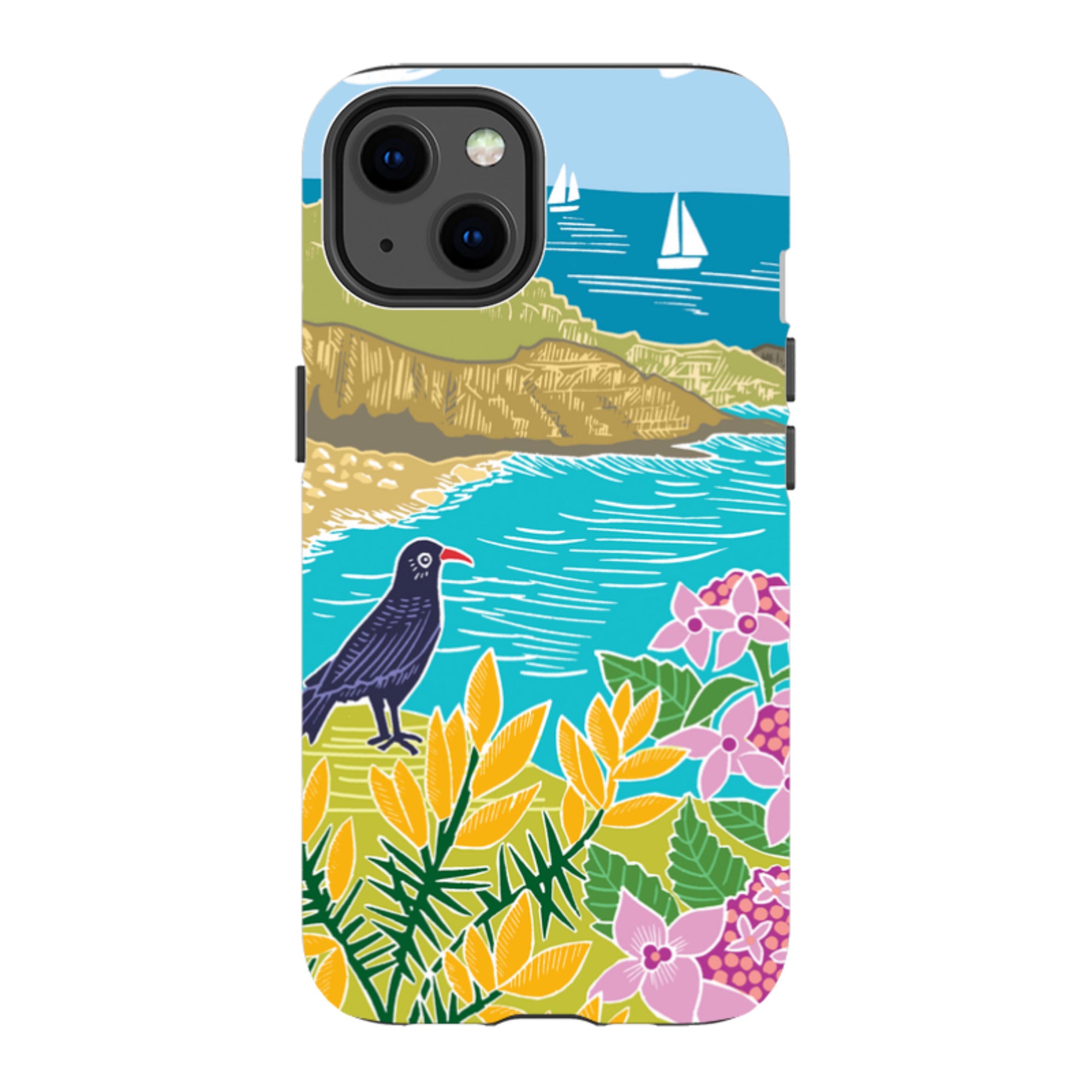 iPhone Tough Case - Porthgwarra Walk By Kate Heiss
