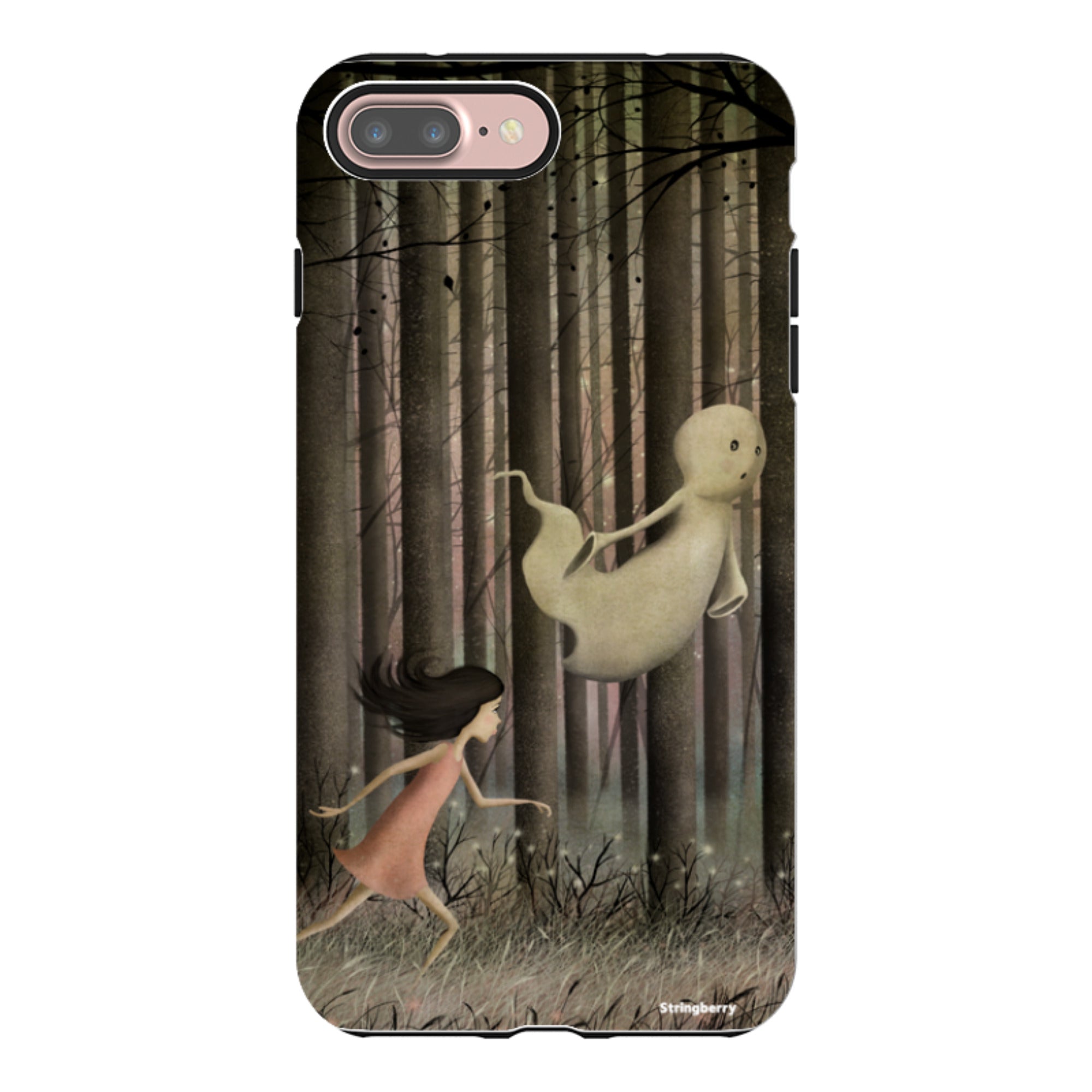 iPhone Tough Case - Little Ghost By Maja Lindberg
