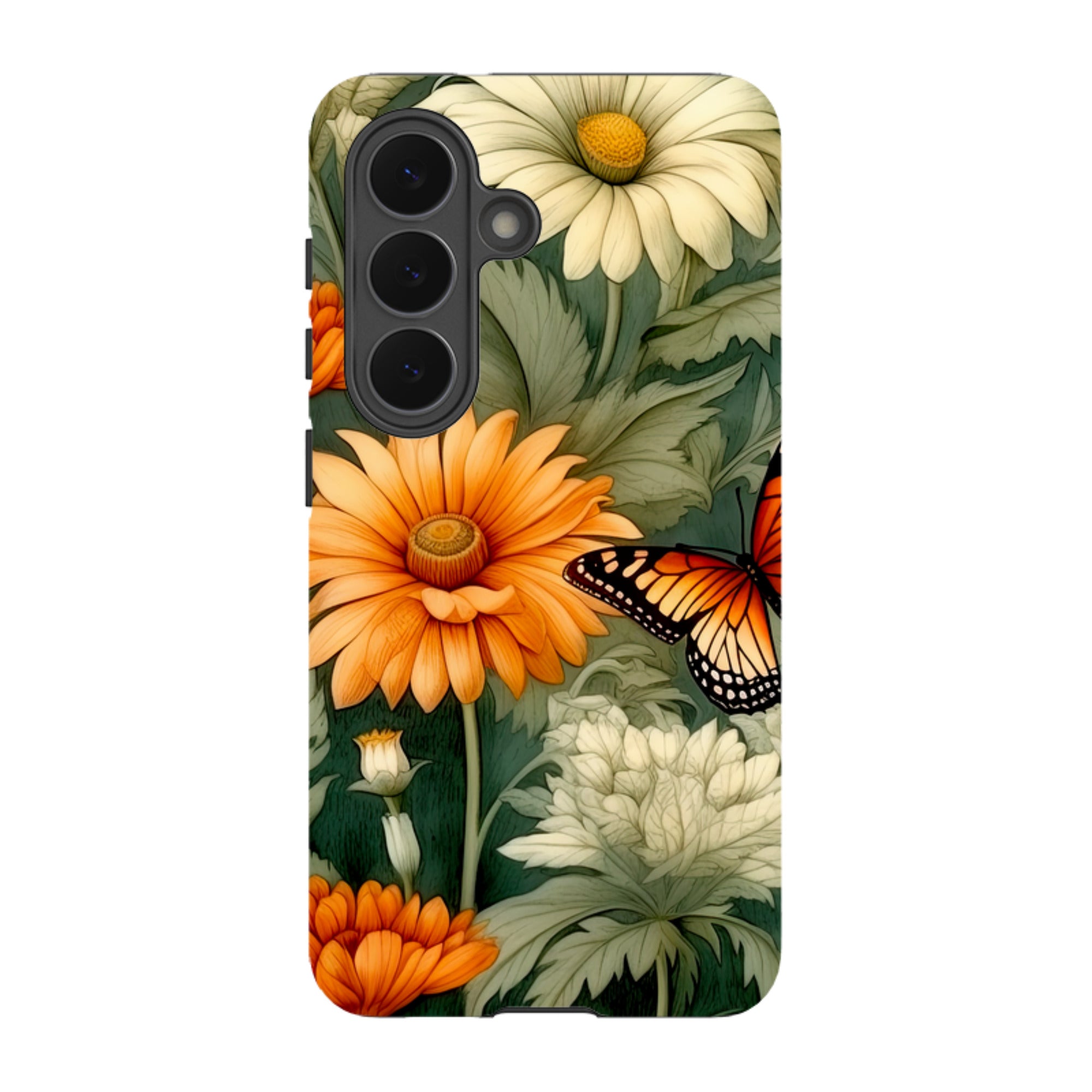 Samsung Tough Case - Butterfly Daisies IV