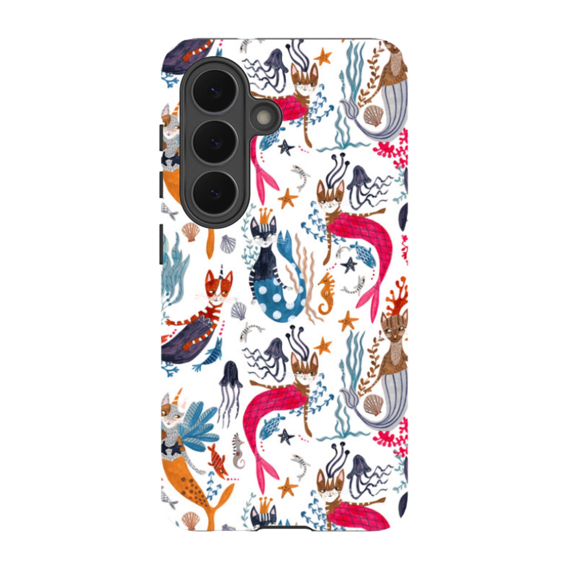 Samsung Tough Case - Cat-Fish By Caroline Bonne Muller