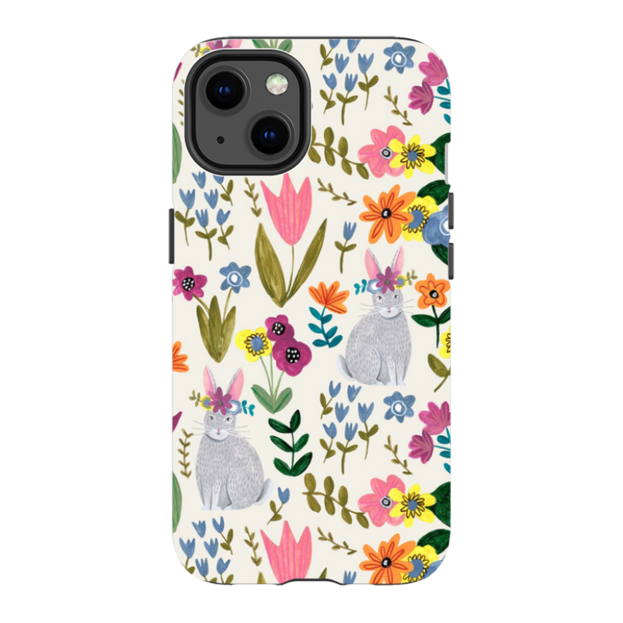 iPhone MagSafe Tough Case -  Rabbit Floral By Caroline Bonne Muller