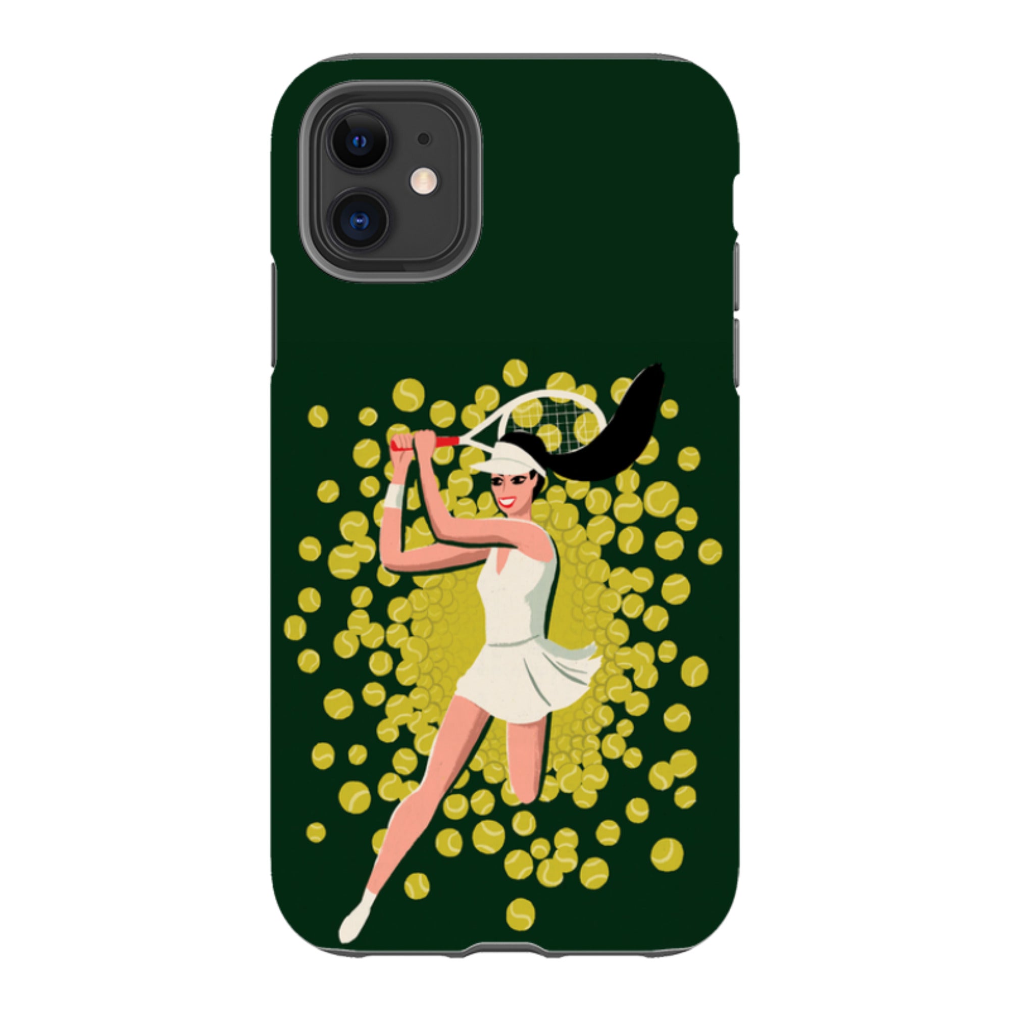 iPhone Tough Case - Tennis Burst