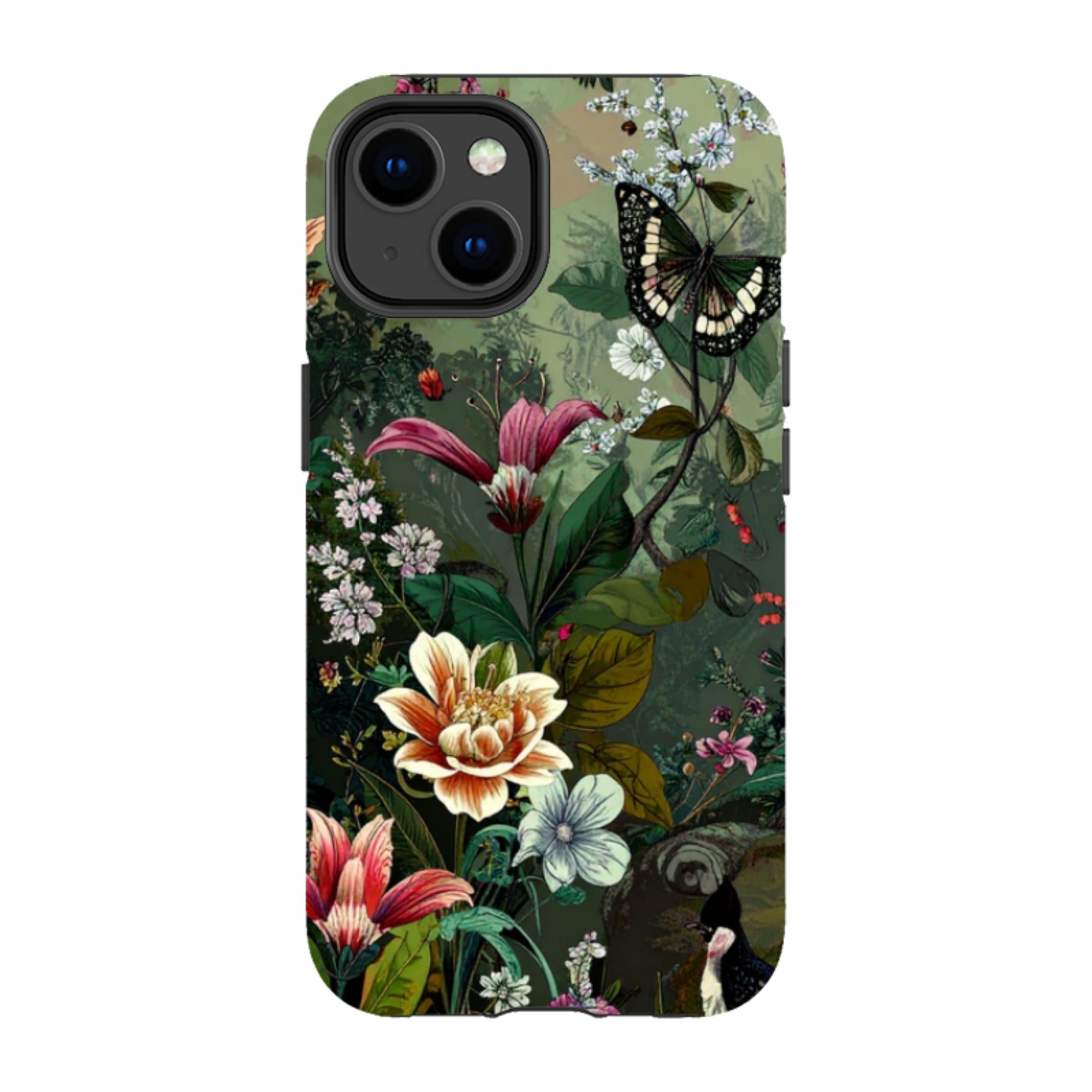 iPhone MagSafe Tough Case - Green Vyne Butterfly