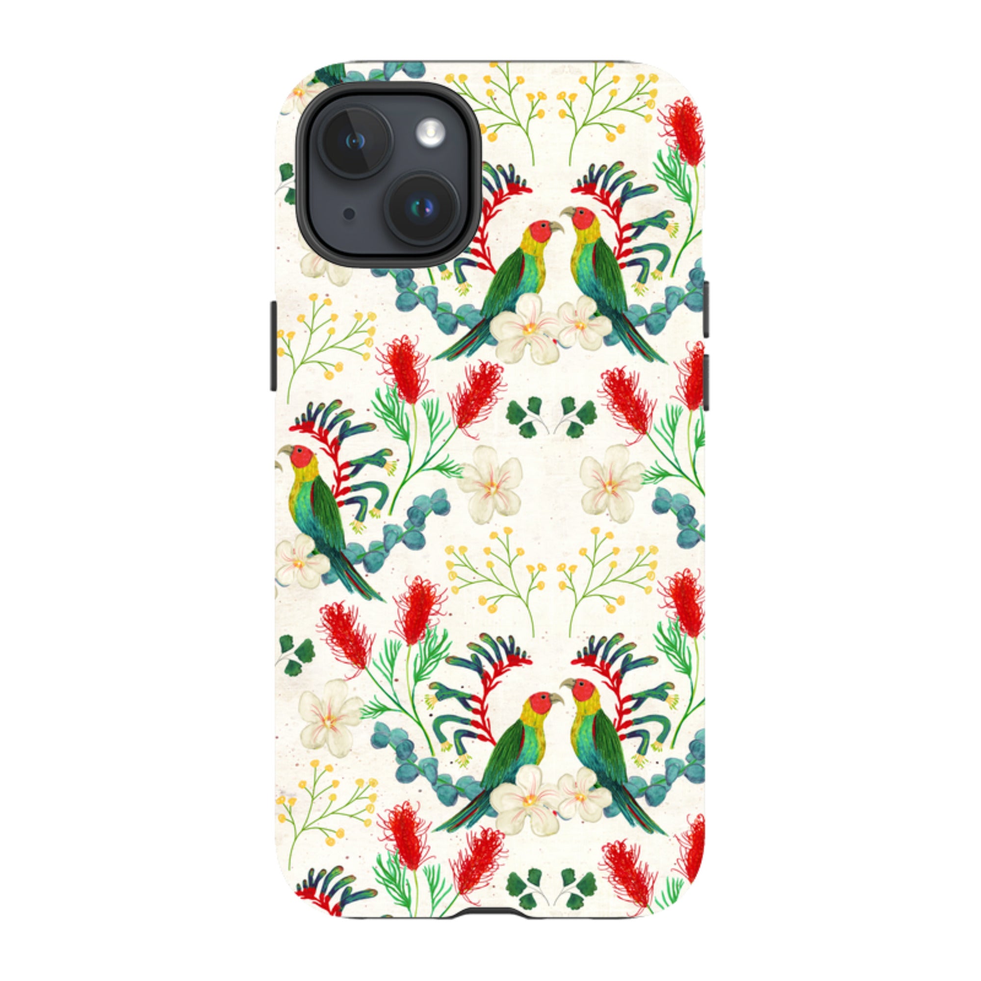 iPhone MagSafe Tough Case - Rainbow Lorikeet By Katherine Quinn