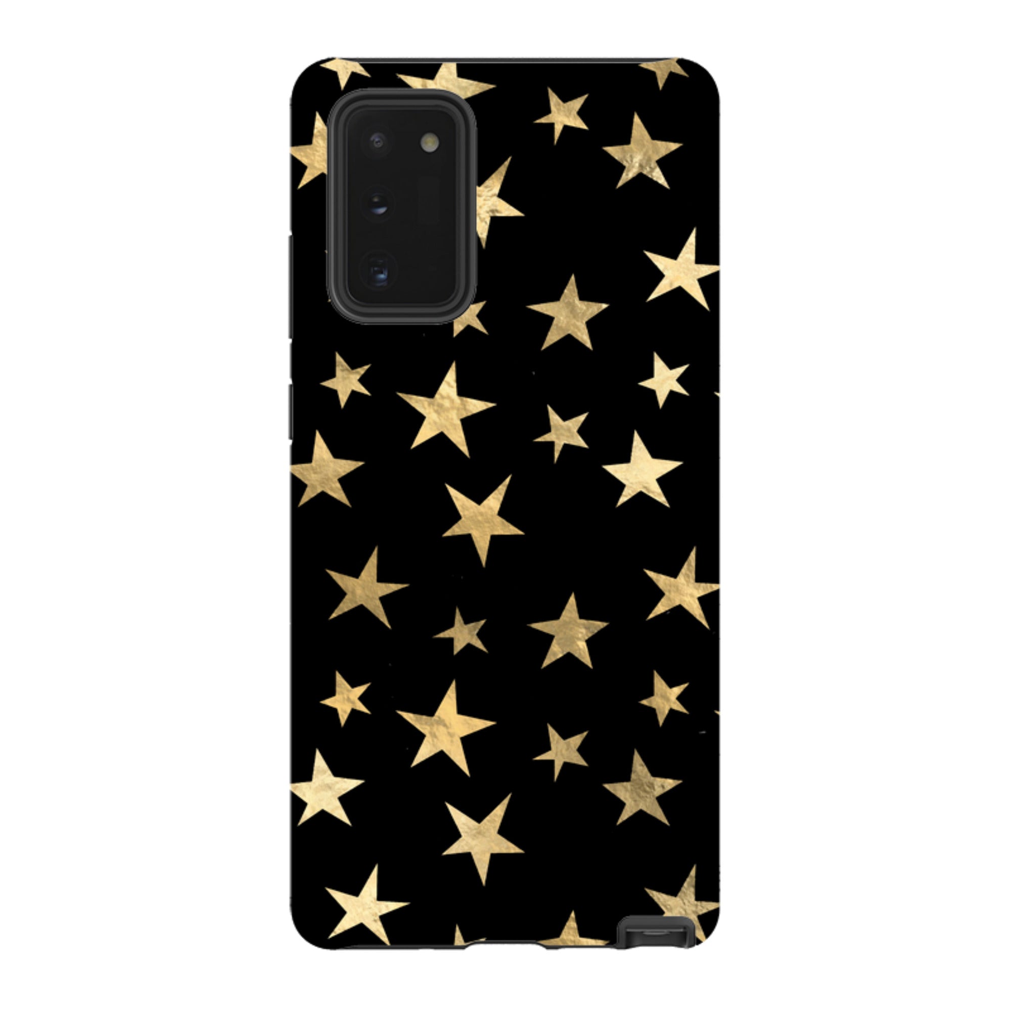 Samsung Tough Case - Black and Gold Stars