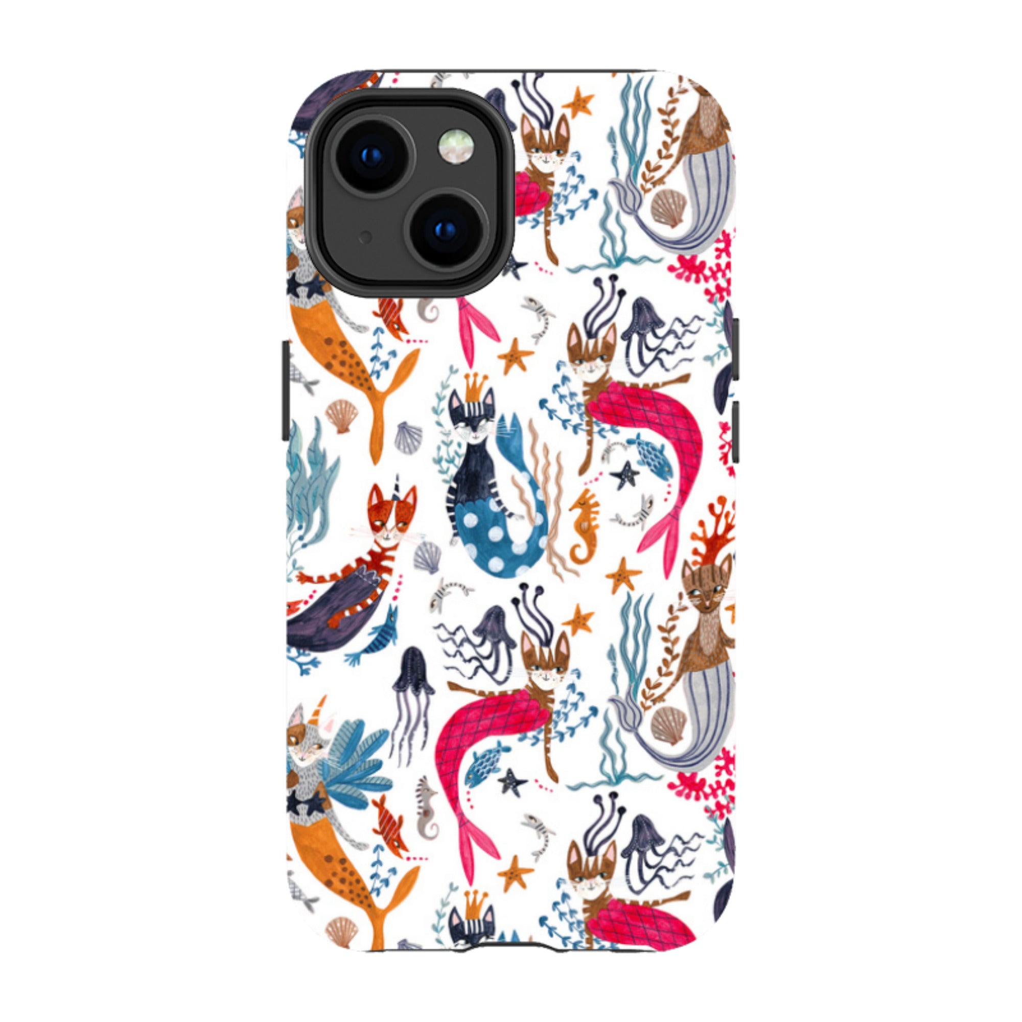 iPhone MagSafe Tough Case -  Cat-Fish By Caroline Bonne Muller