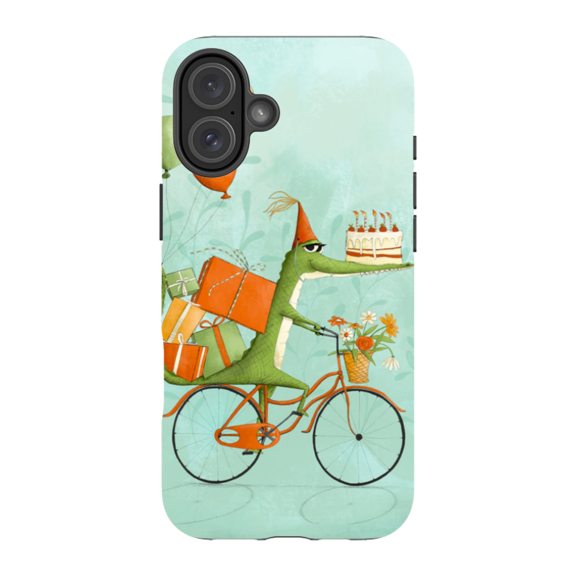 iPhone Tough Case - Happy Croc By Maja Lindberg