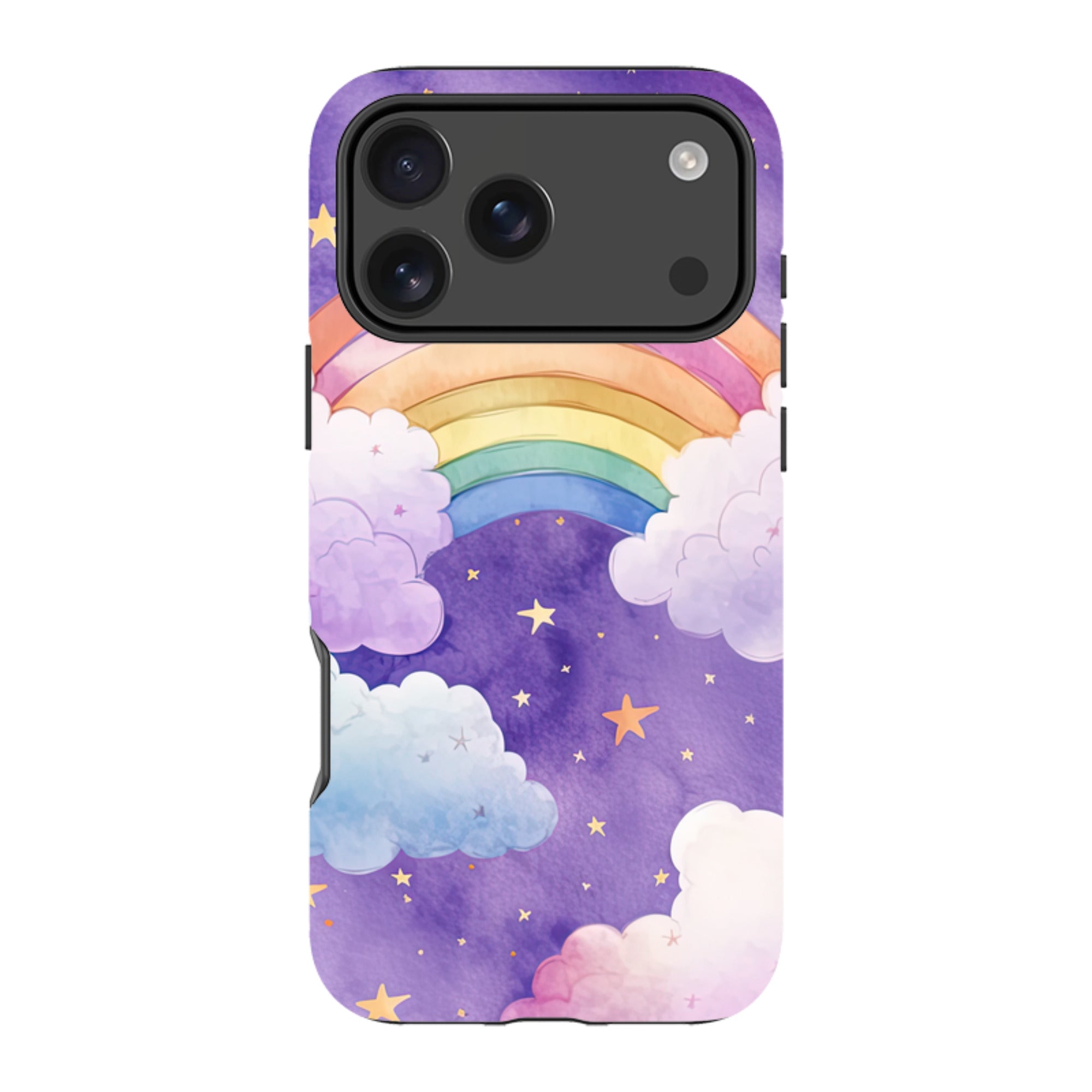 iPhone MagSafe Tough Case - Rainbow Clouds