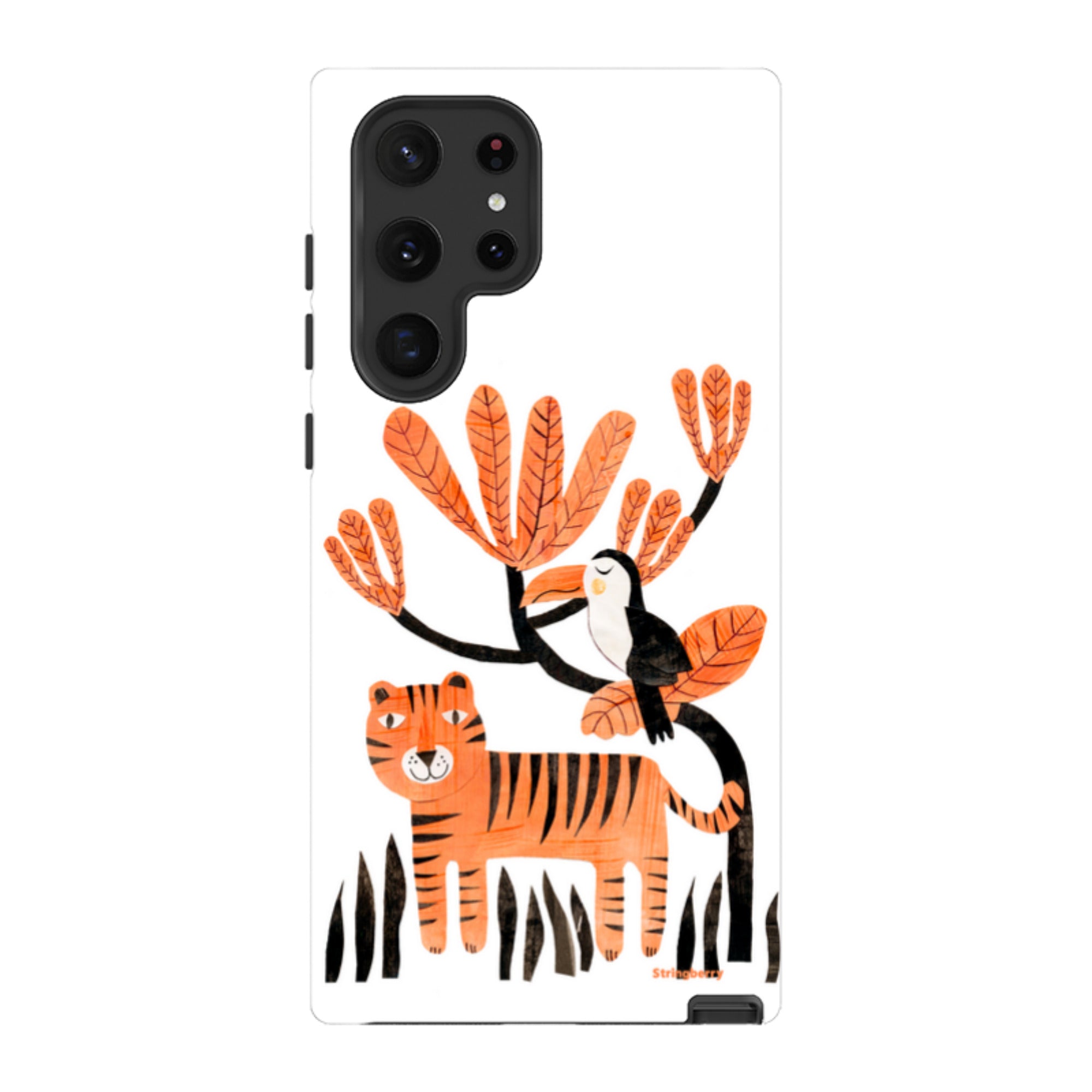 Samsung Tough Case - Tiger And Toucan By Tracey English