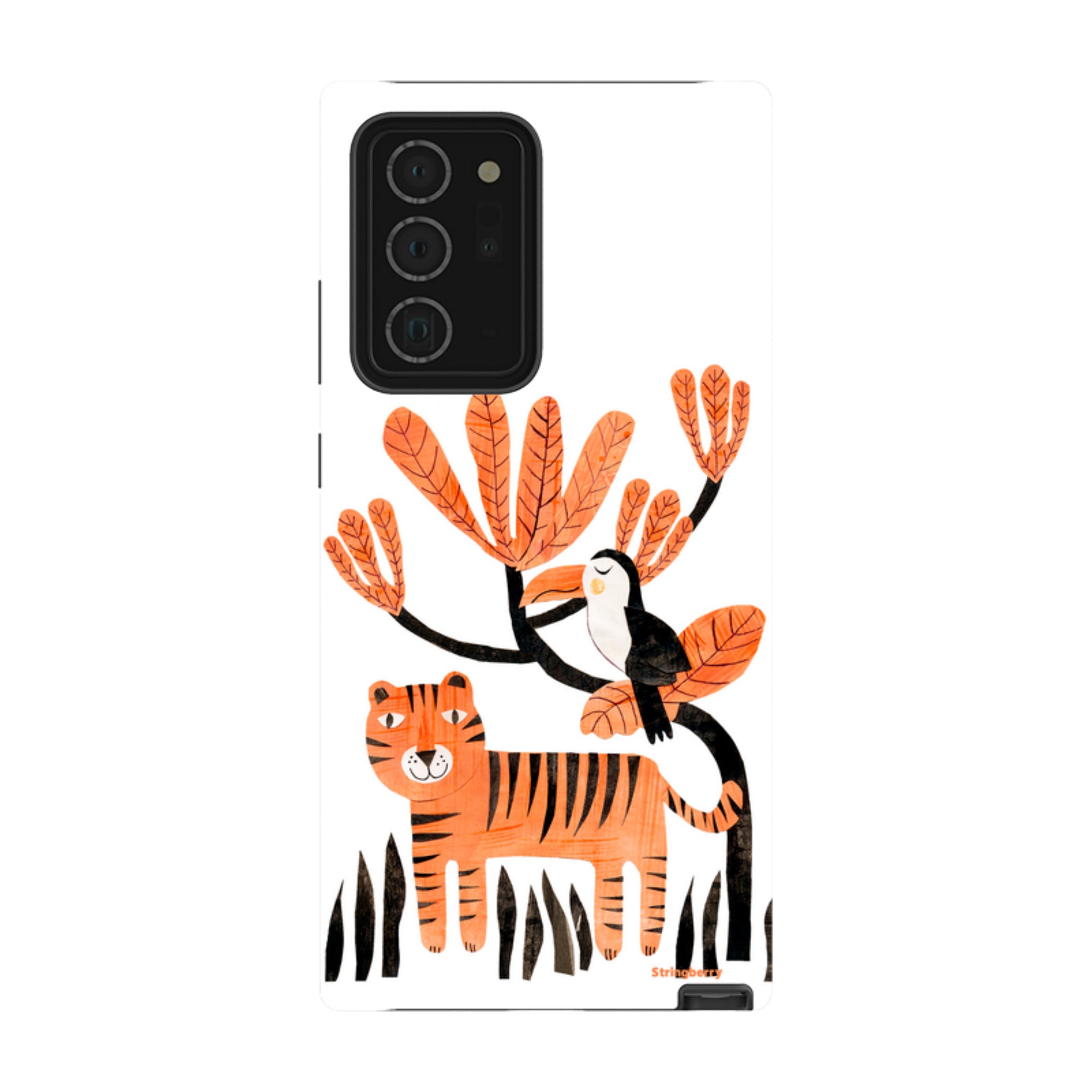 Samsung Tough Case - Tiger And Toucan By Tracey English
