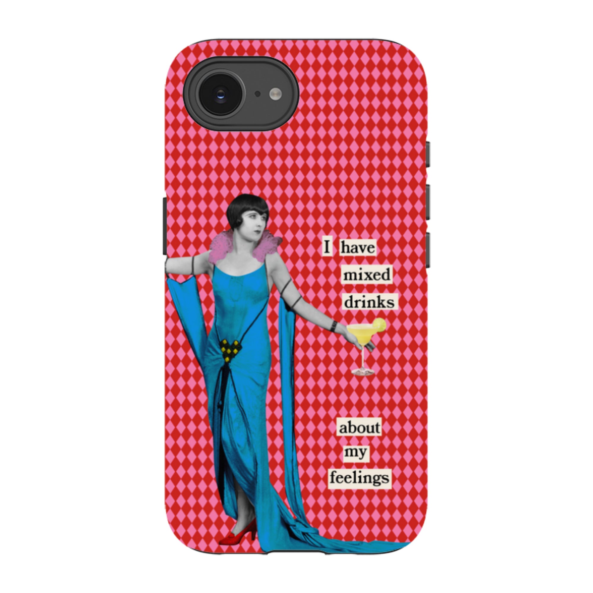 iPhone Tough Case - Mixed Drinks By Clare Jordan