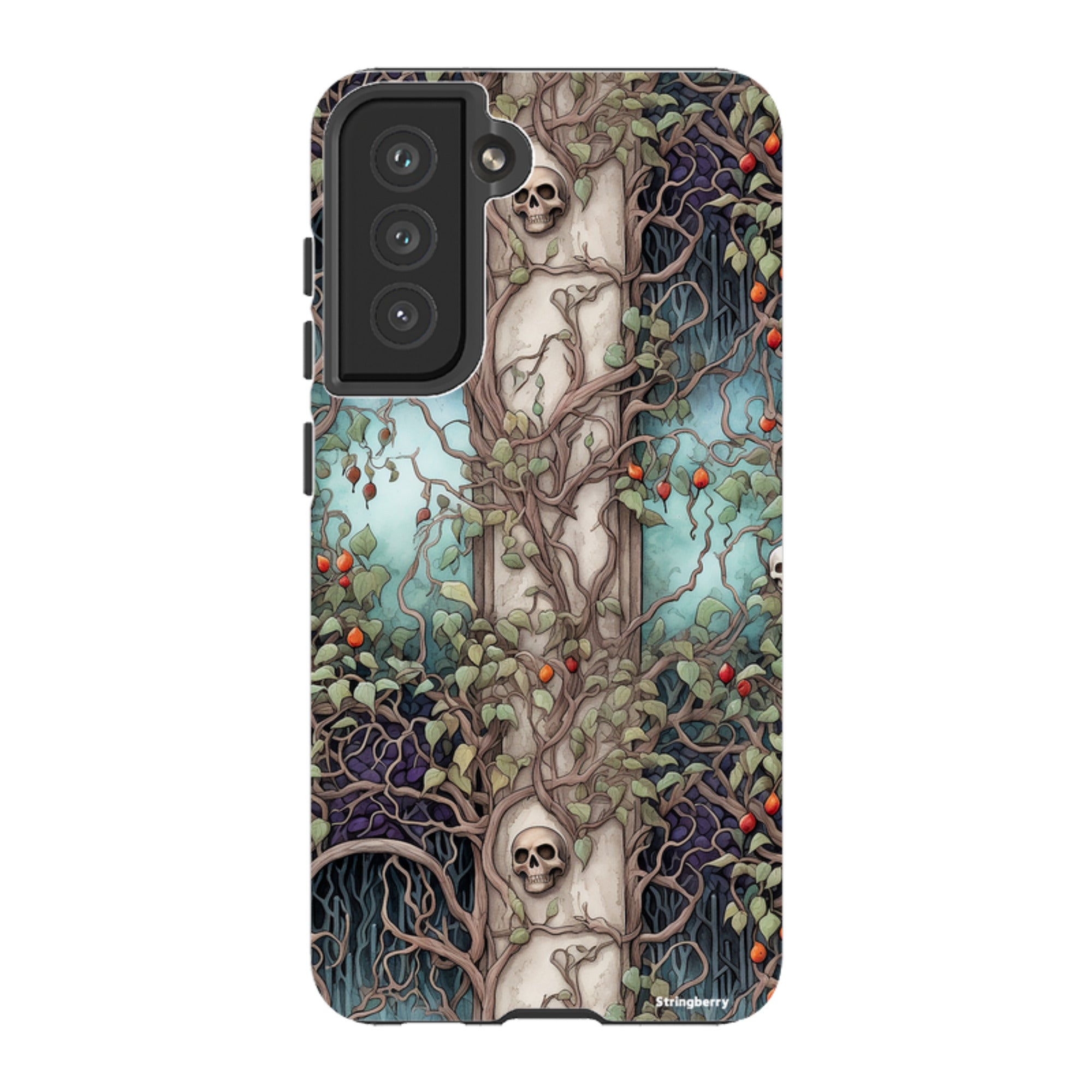 Samsung Tough Case - Skull Trees