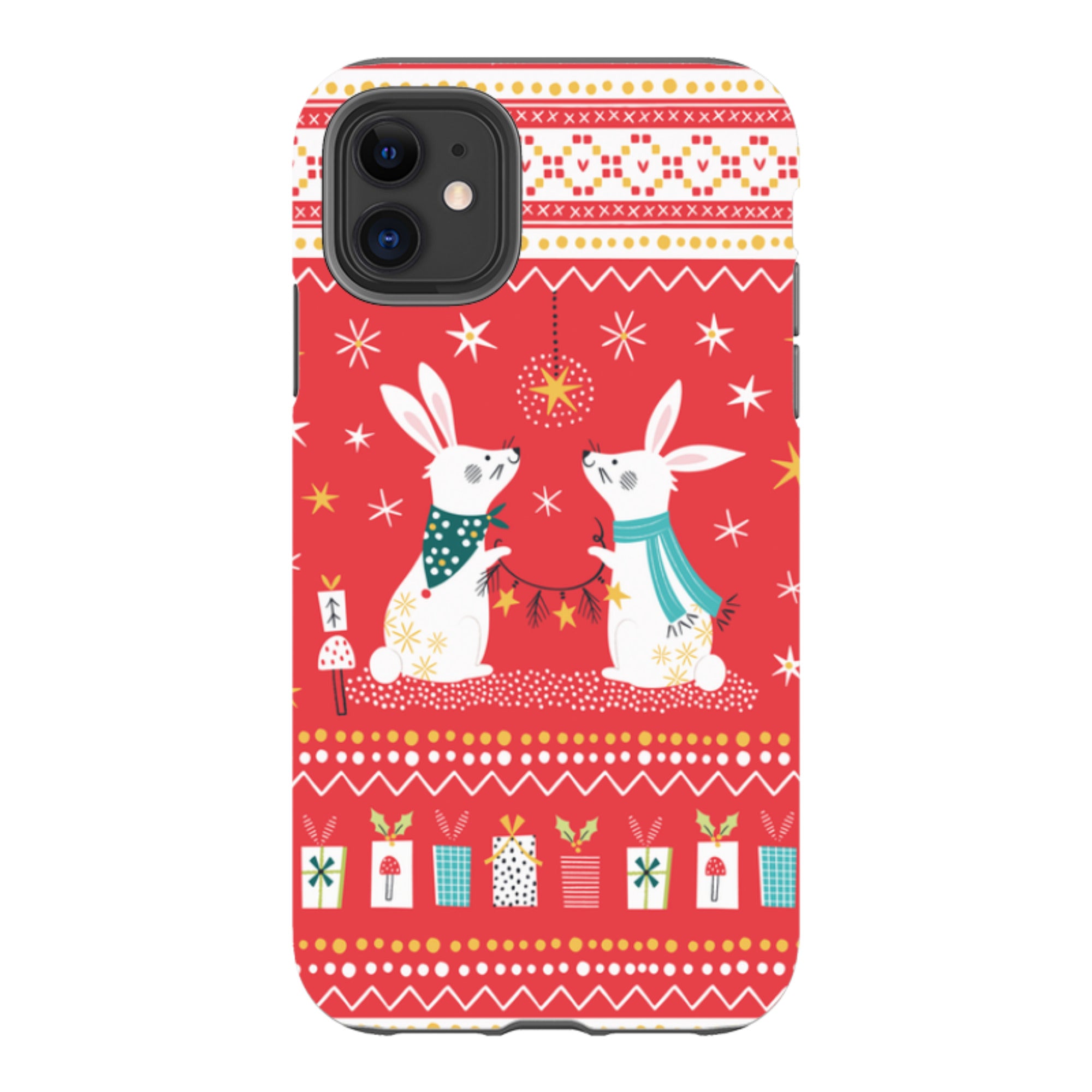 iPhone Tough Case - Rabbits By Ali Brookes