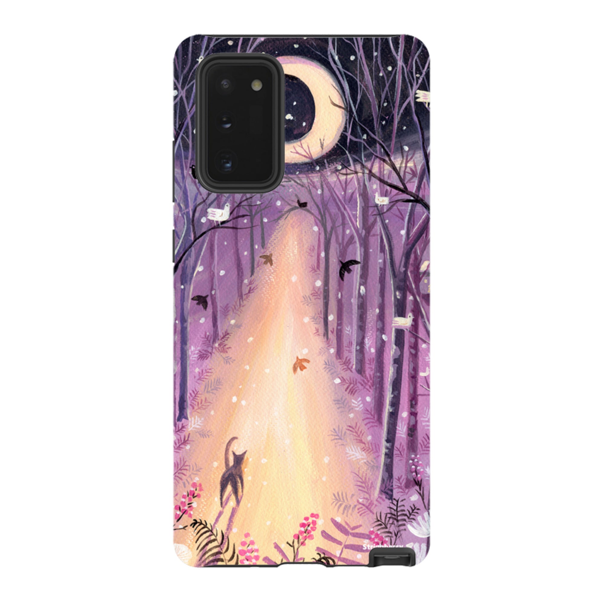 Samsung Tough Case - Forest Cat By Mary Stubberfield