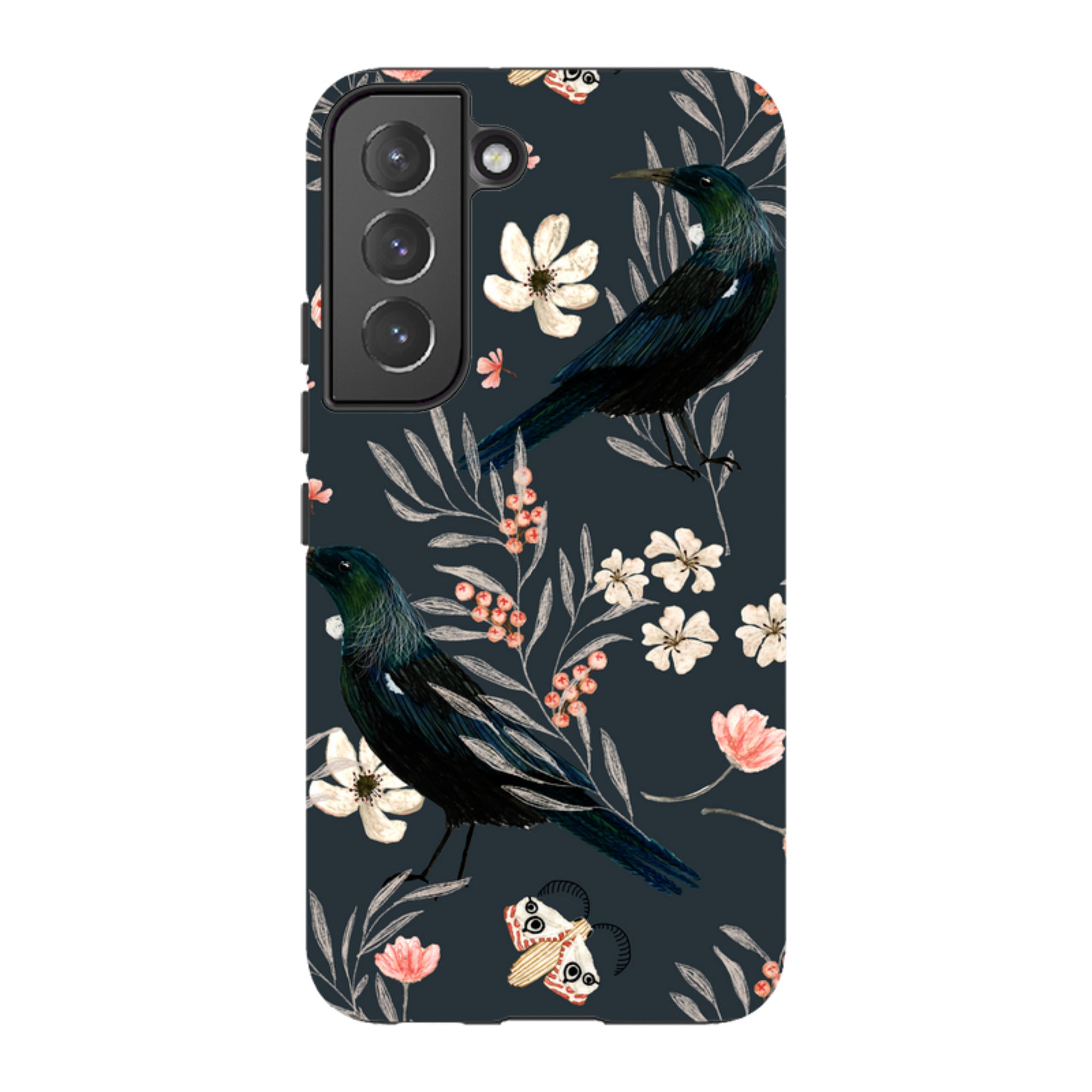 Samsung Tough Case - Moths And Tuis By Katherine Quinn