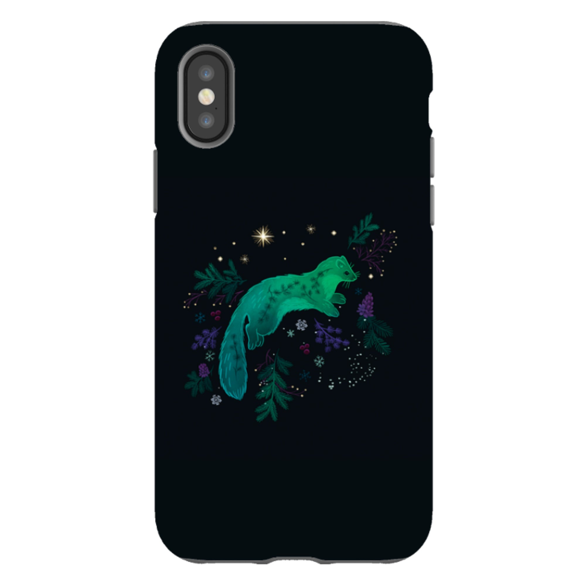 iPhone Tough Case - Pine Marten By Anna Stead