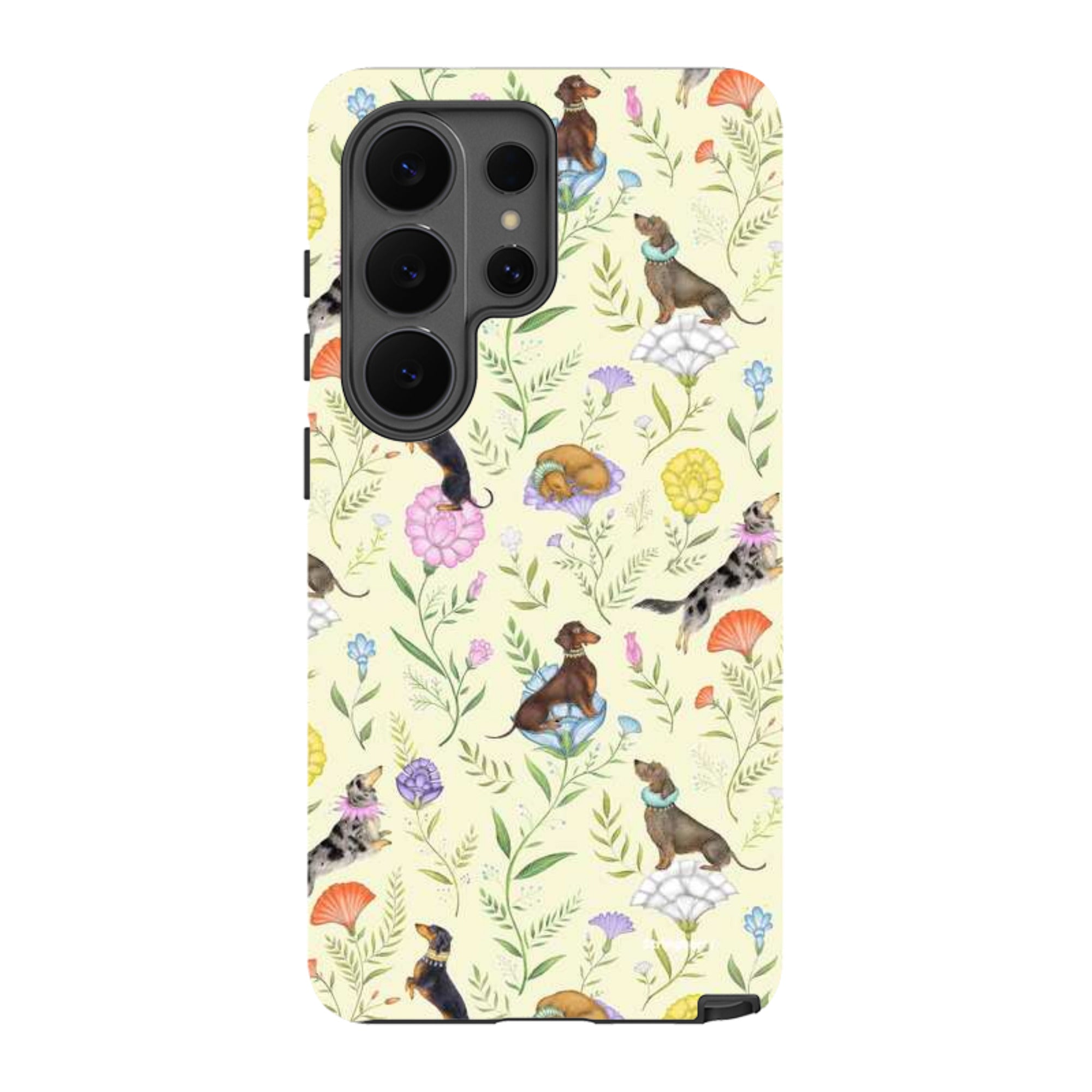 Samsung Tough Case - Doxy Day Afternoon Buttercream By Catherine Rowe
