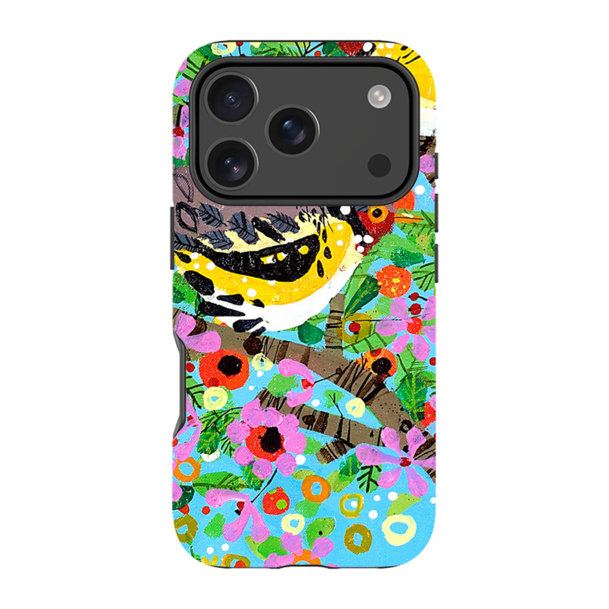 iPhone Tough Case - Finches By Claire West