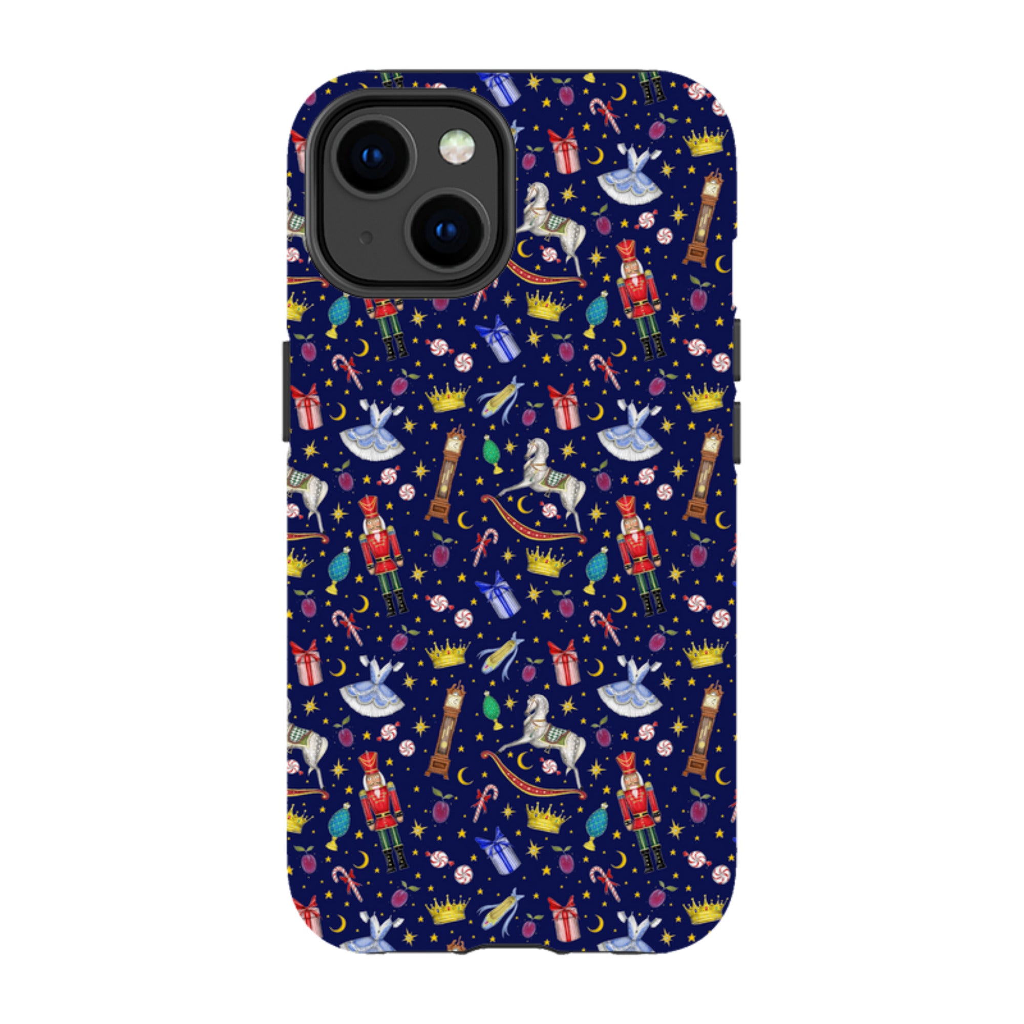 iPhone MagSafe Tough Case - Blue Nut Cracker By Catherine Rowe