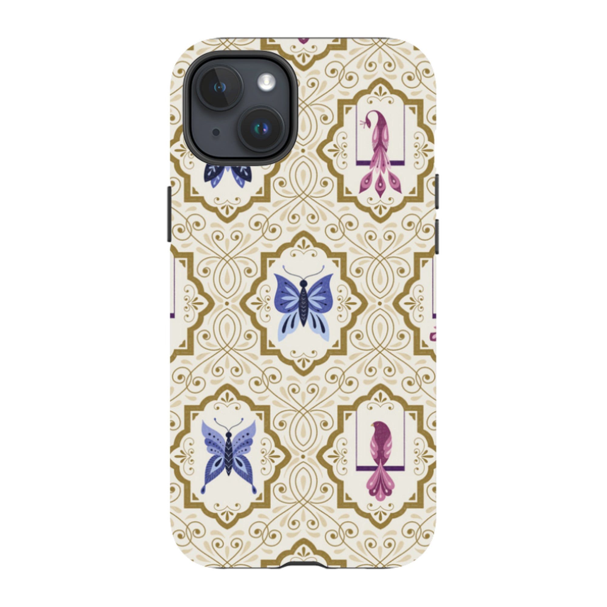 iPhone MagSafe Tough Case -  Wingframes Ivory By Jenny Zemanek
