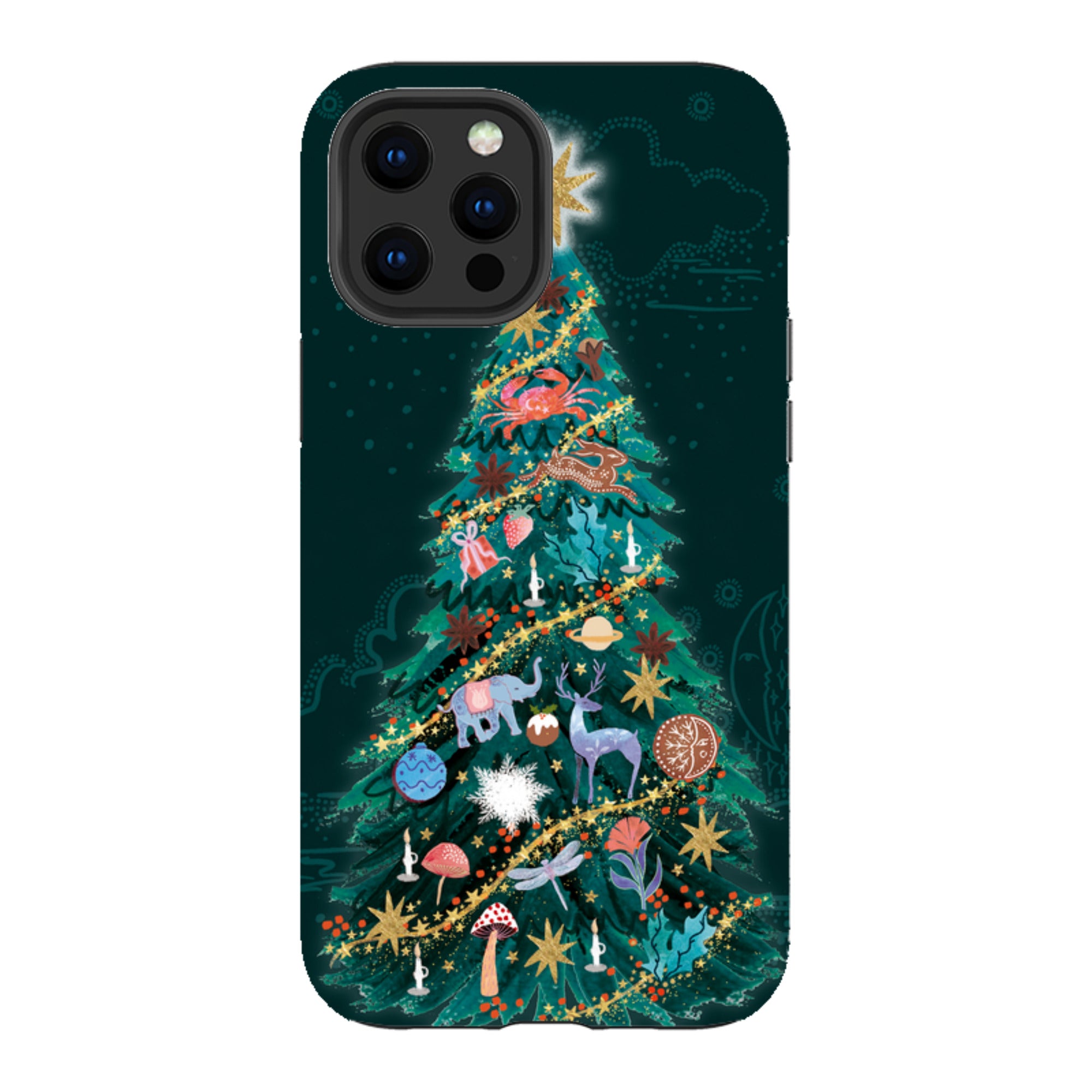 iPhone Tough Case - Kitsch Tree By Emma Frances Grant