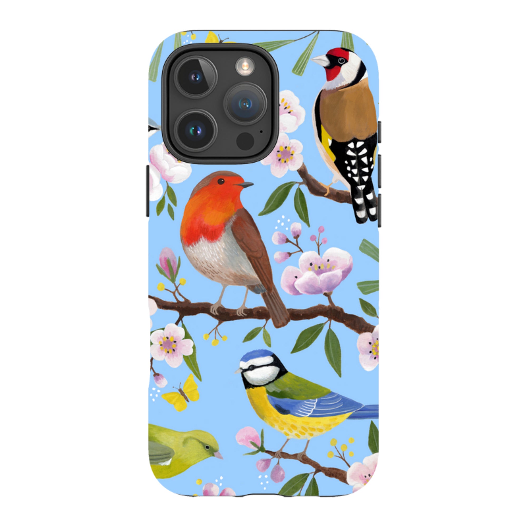 iPhone MagSafe Tough Case -  Garden Birds By Bex Parkin