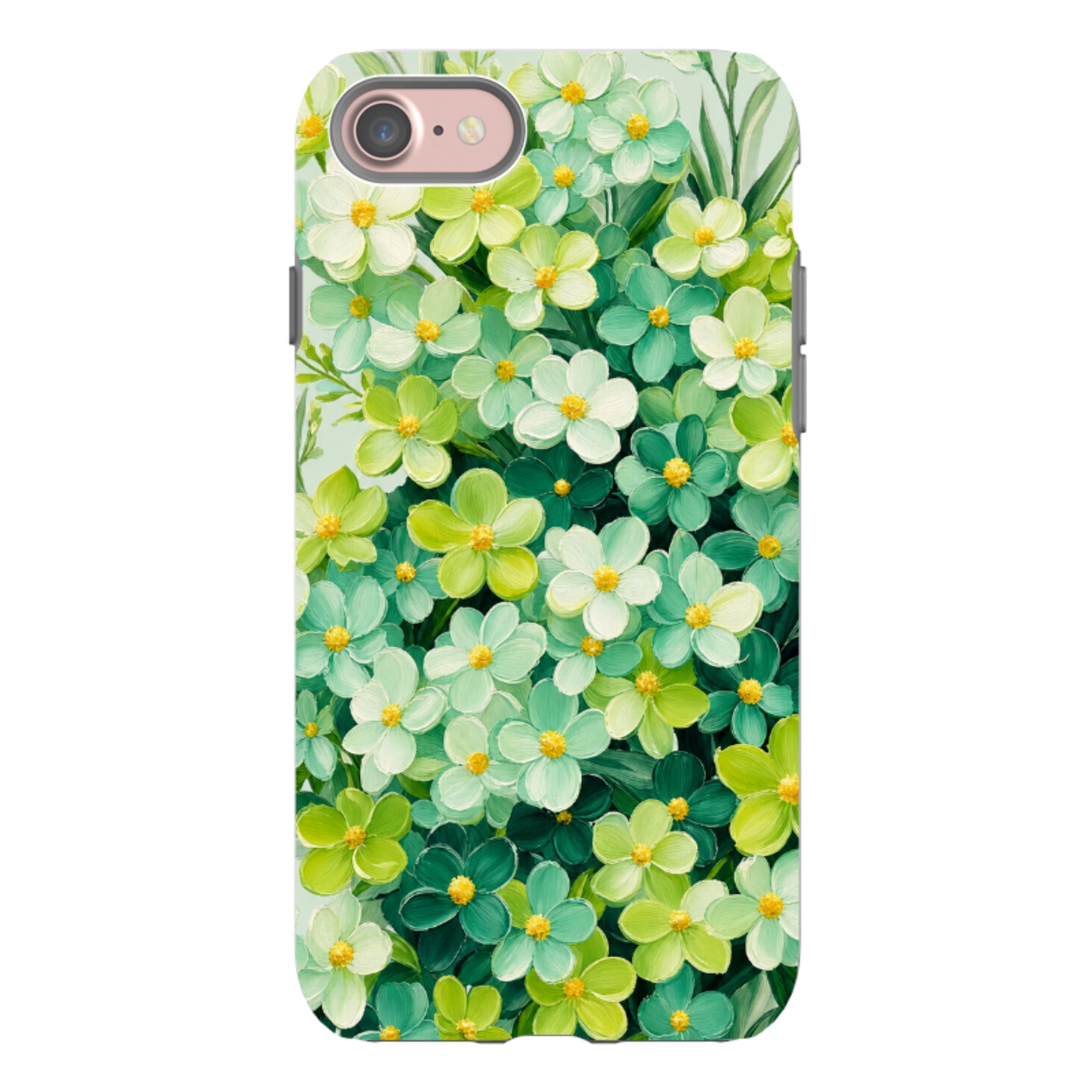 iPhone Tough Case - Sage Wildflower Floral