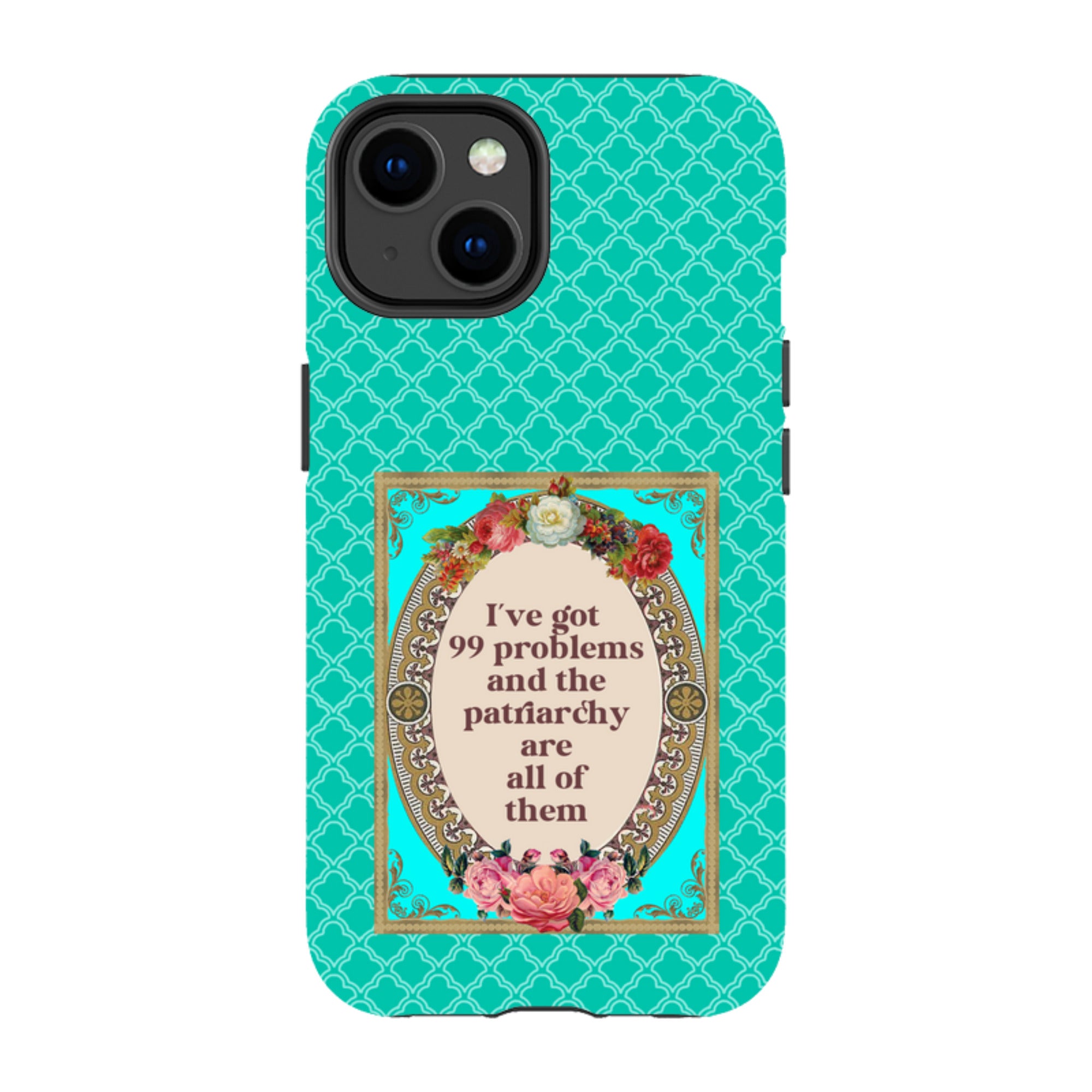 iPhone Tough Case - 99 Problems By Clare Jordan