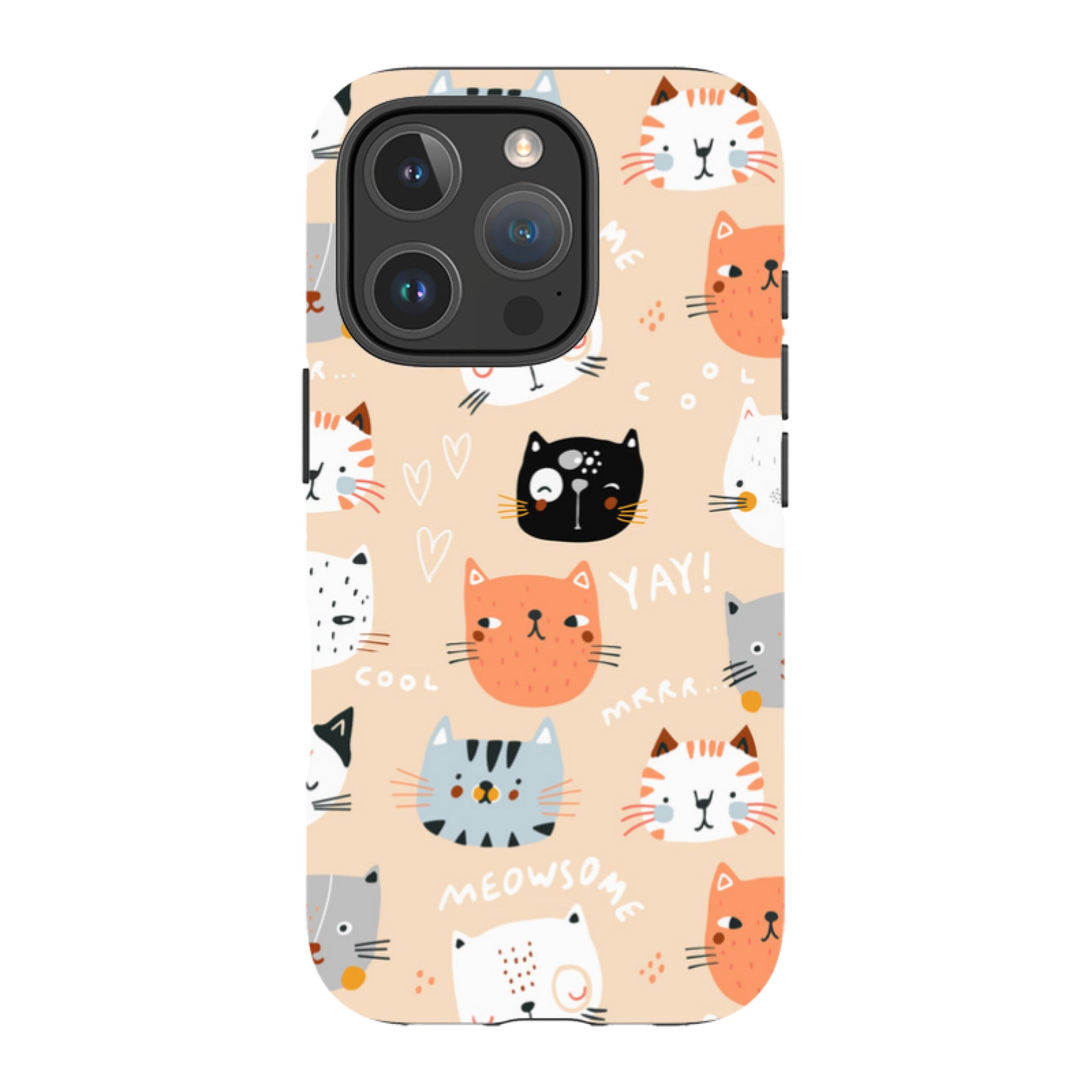 iPhone MagSafe Tough Case - Meowsome