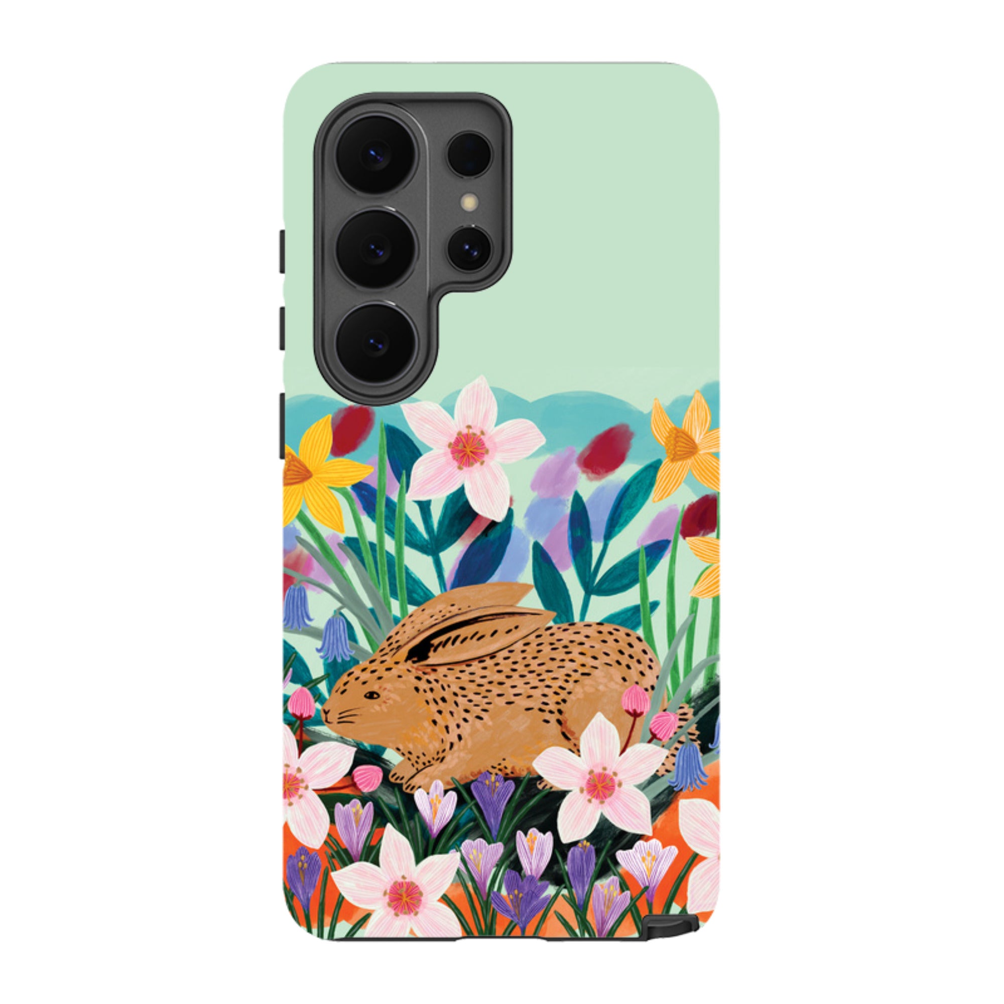 Samsung Tough Case - Spring Bunny By Lee Foster Wilson