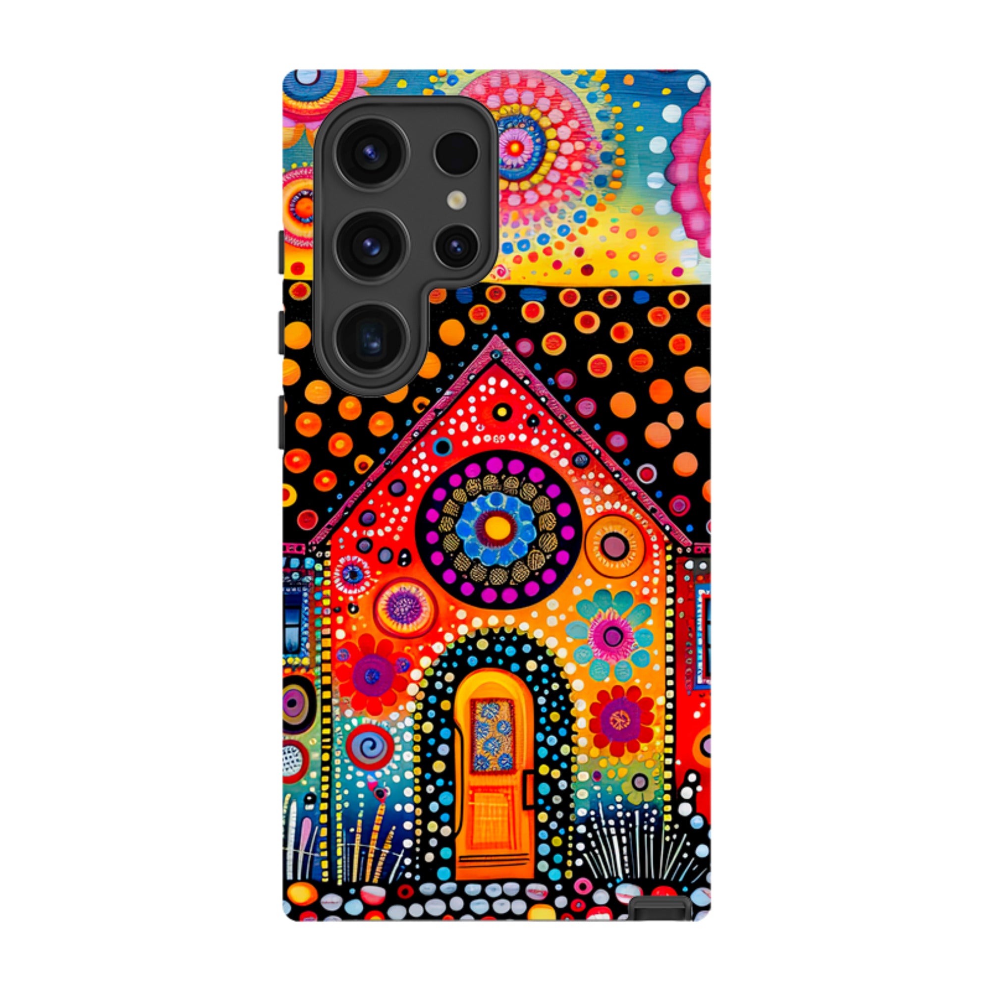 Samsung Tough Case - Folk Art House IV